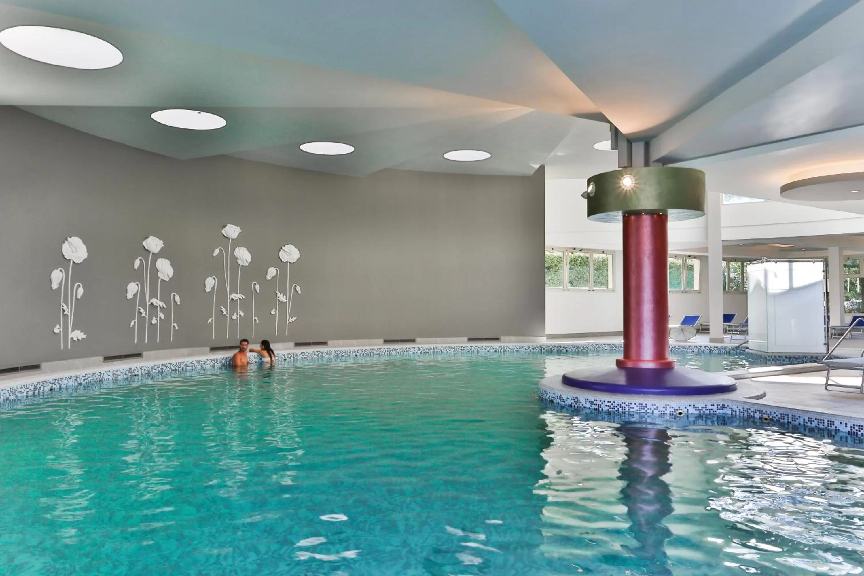 Swimming pool in Hotel Savoia Thermae & SPA