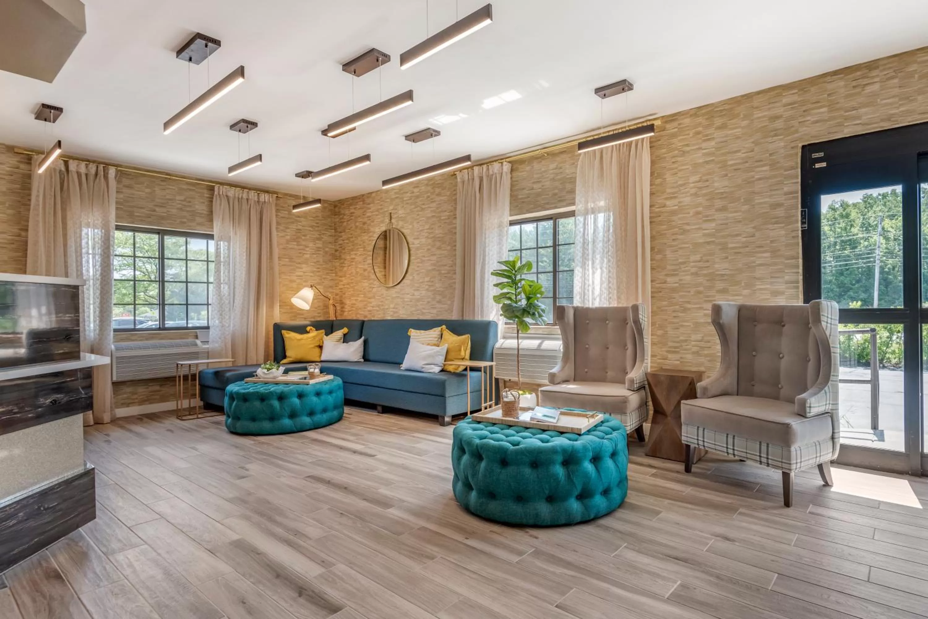 Lobby or reception in The Freeport Hotel, an Ascend Collection Hotel