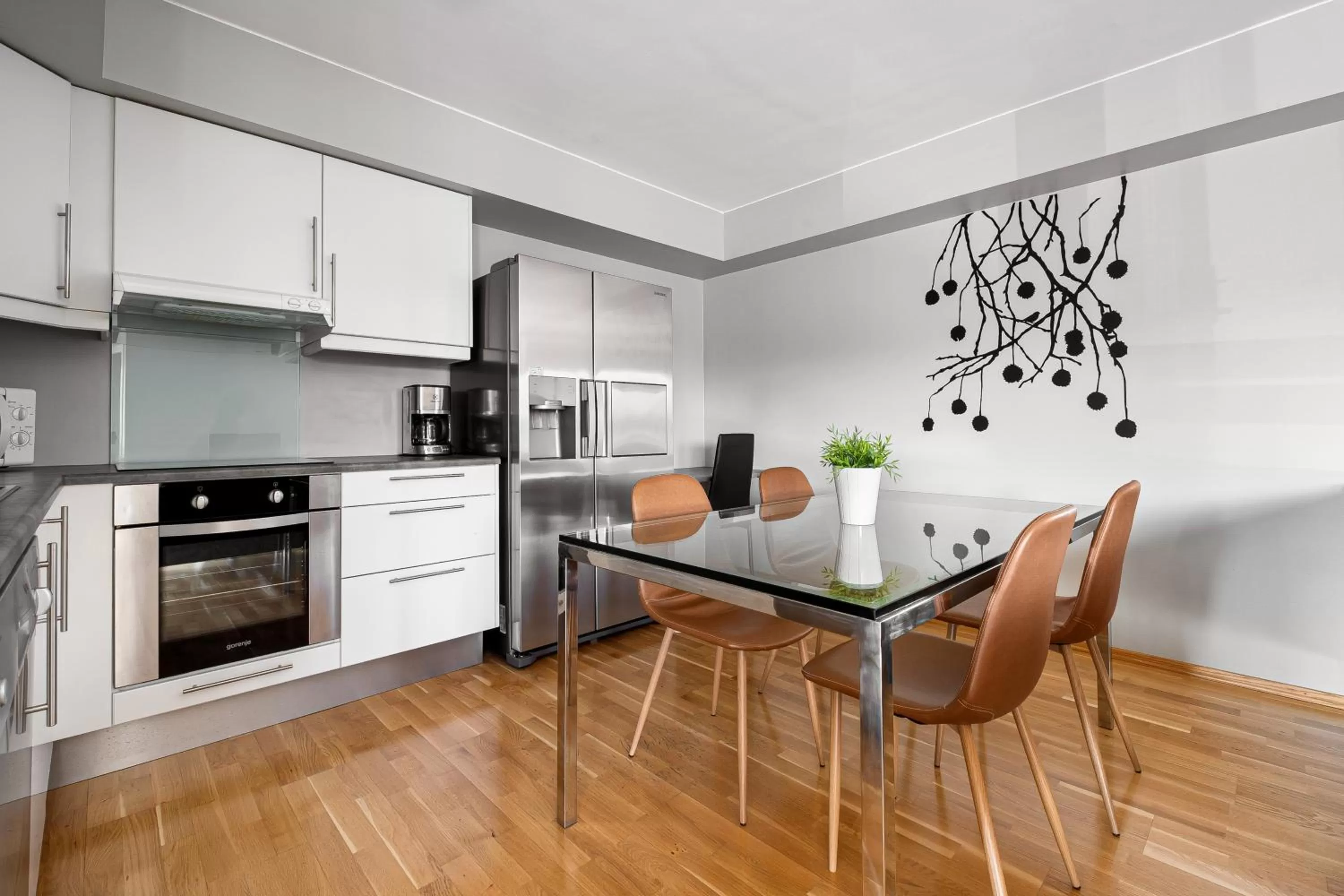 Kitchen or kitchenette, Kitchen/Kitchenette in City Housing - Forus Leilighetshotell