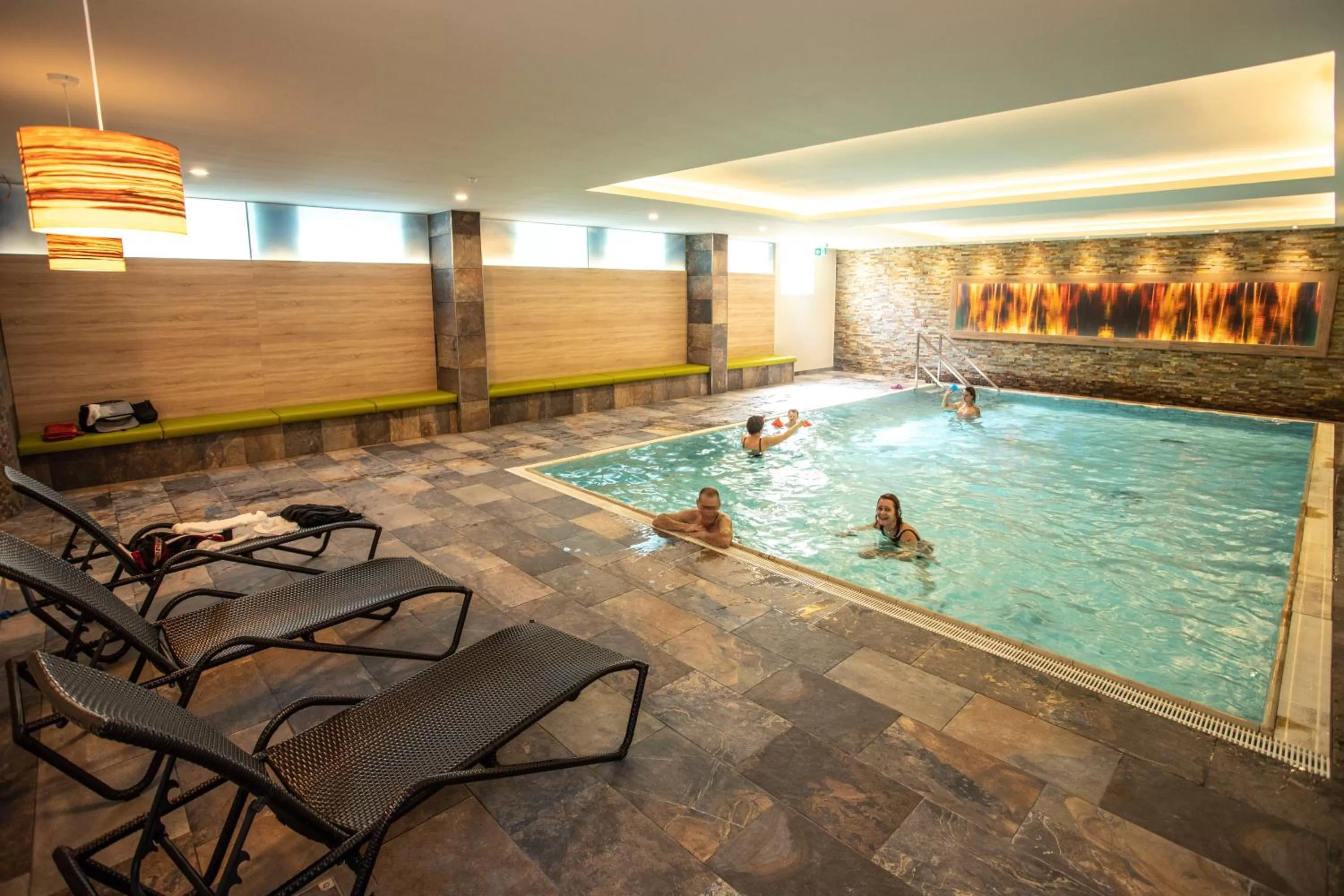 Pool view in Hotel Im Tannengrund