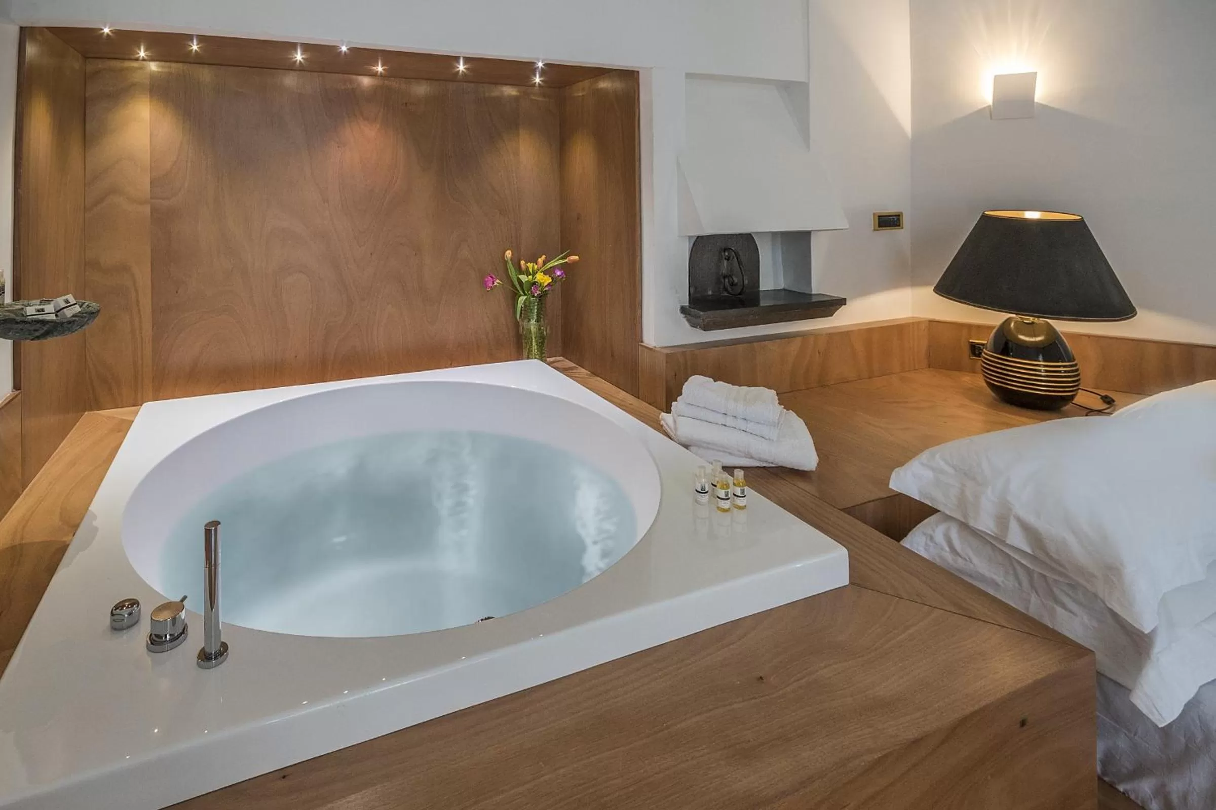 Bed in VILLA DURANTE