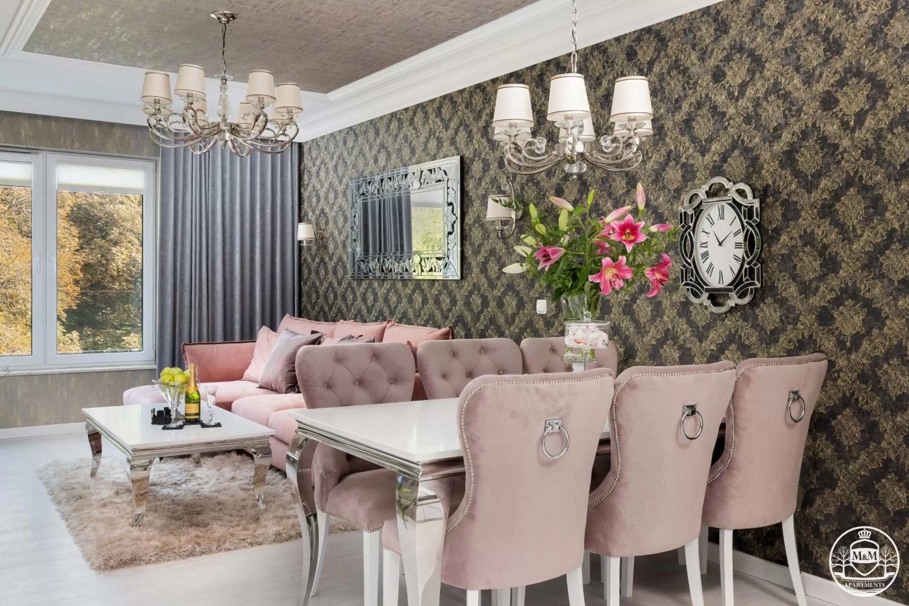 Living room, Lounge/Bar in Nadmorskie Tarasy - Apartments M&M