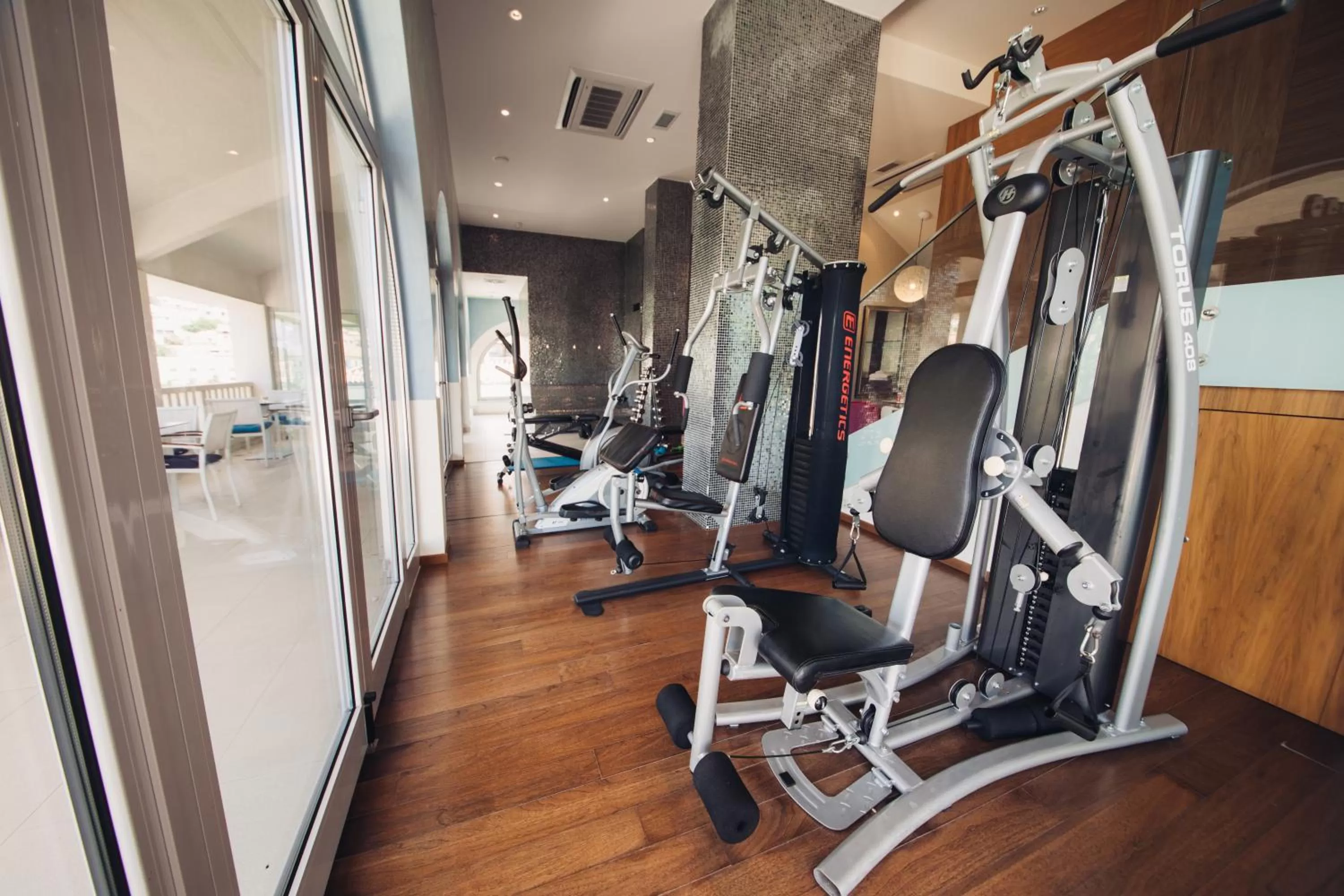 Fitness centre/facilities in Hotel Korkyra