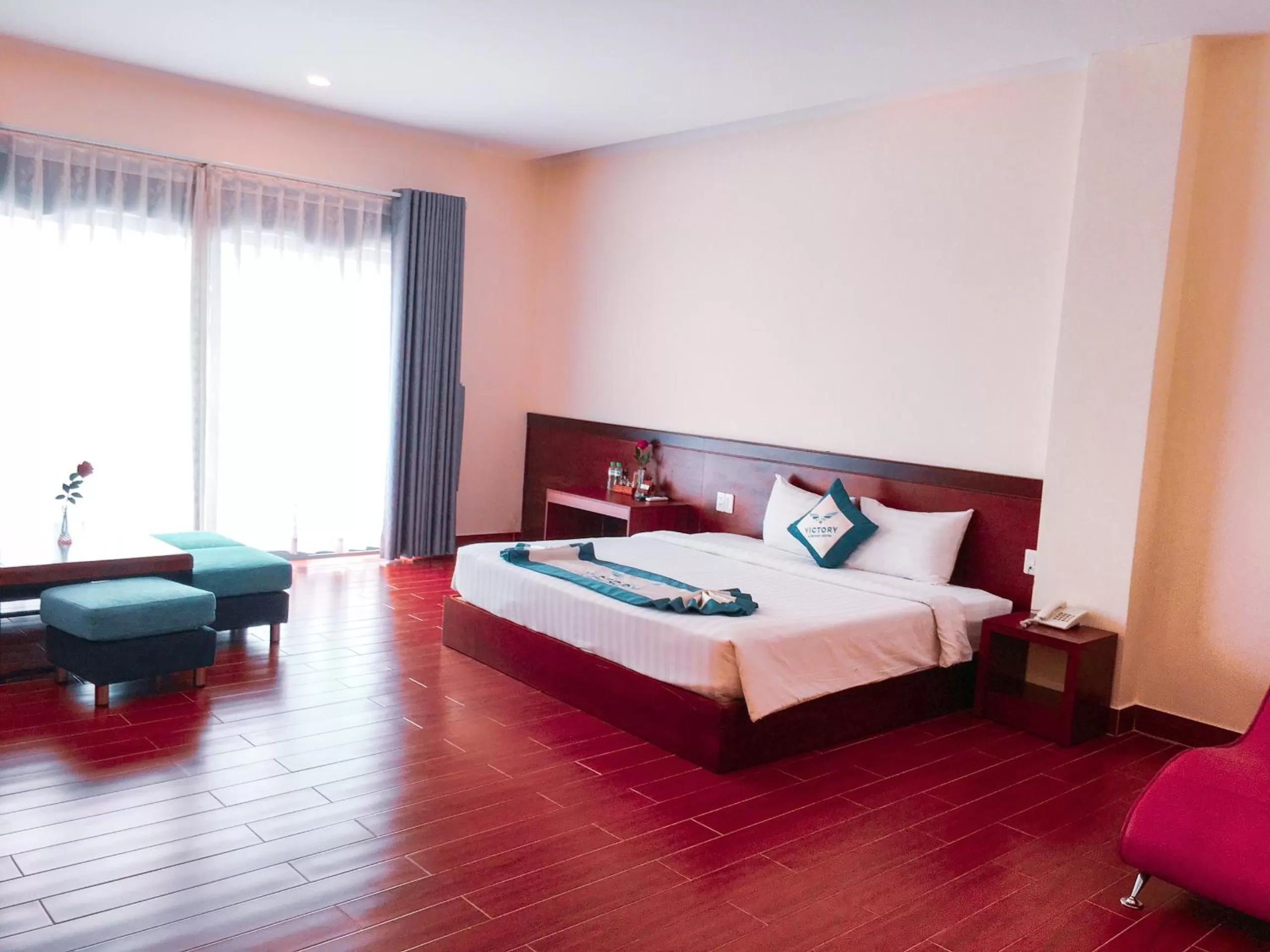 Photo of the whole room, Bed in Victory Airport Hotel