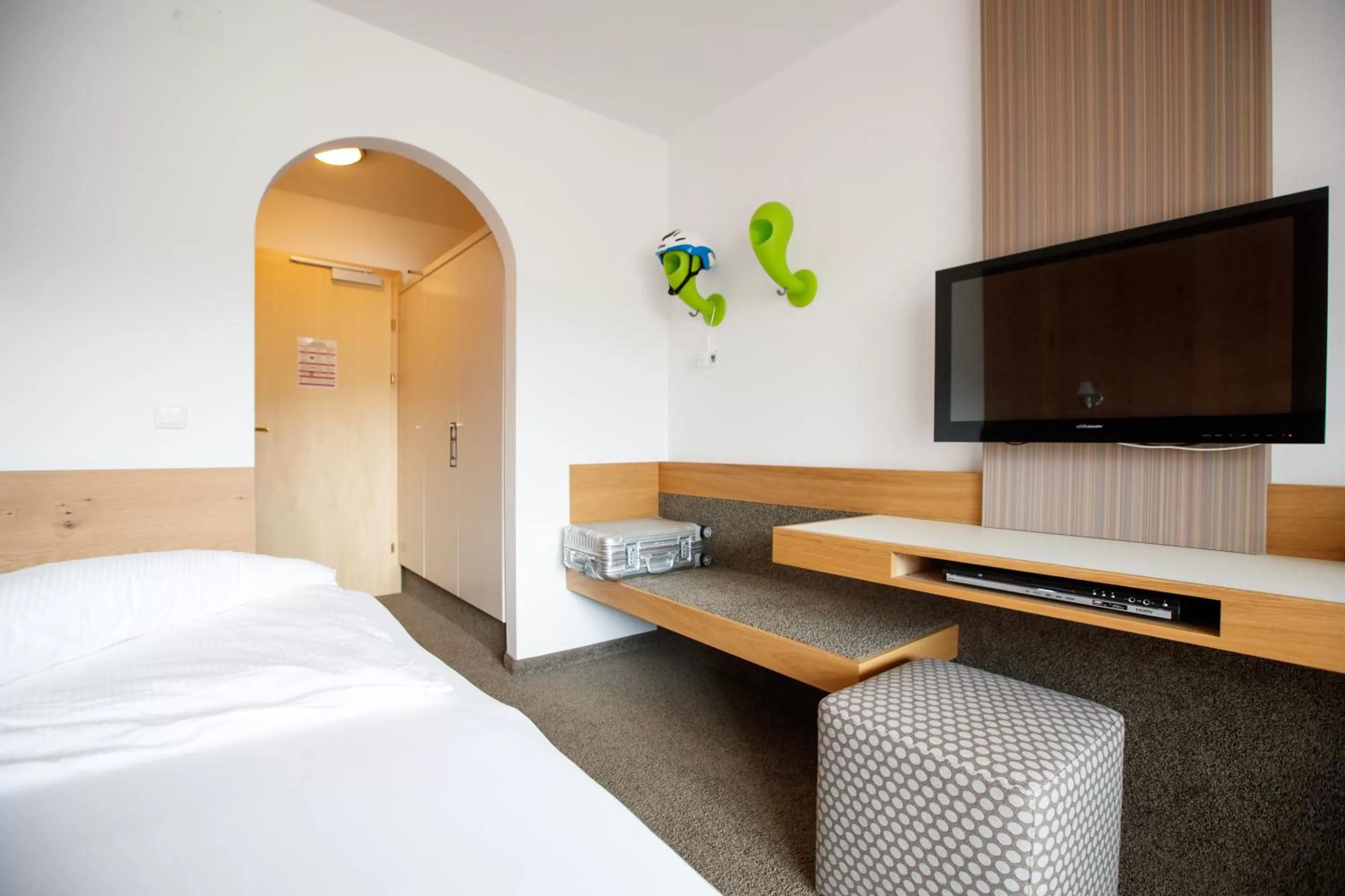 Bedroom, Bed in Hotel Jakob