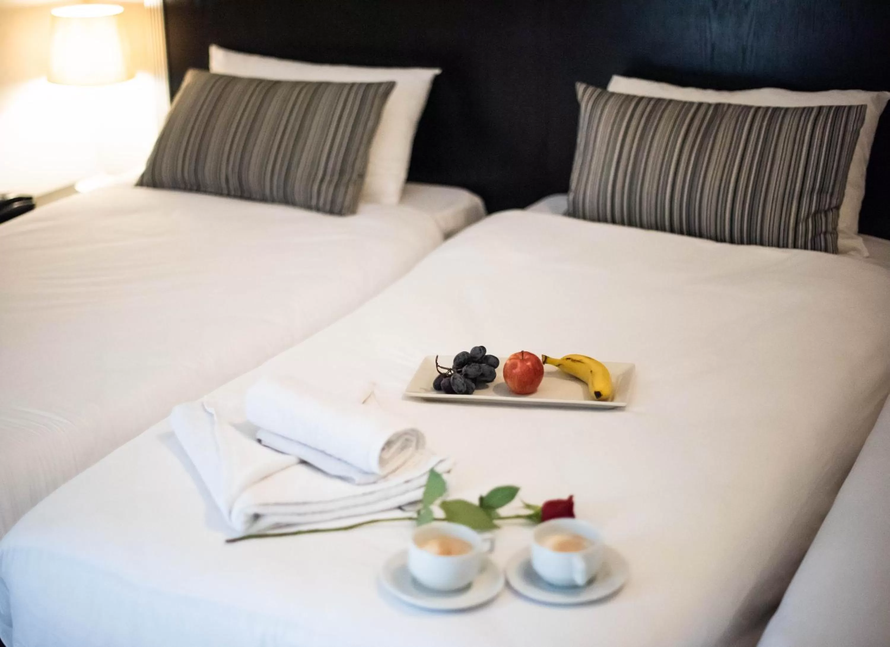 Decorative detail, Bed in St. Julian's Bay Hotel