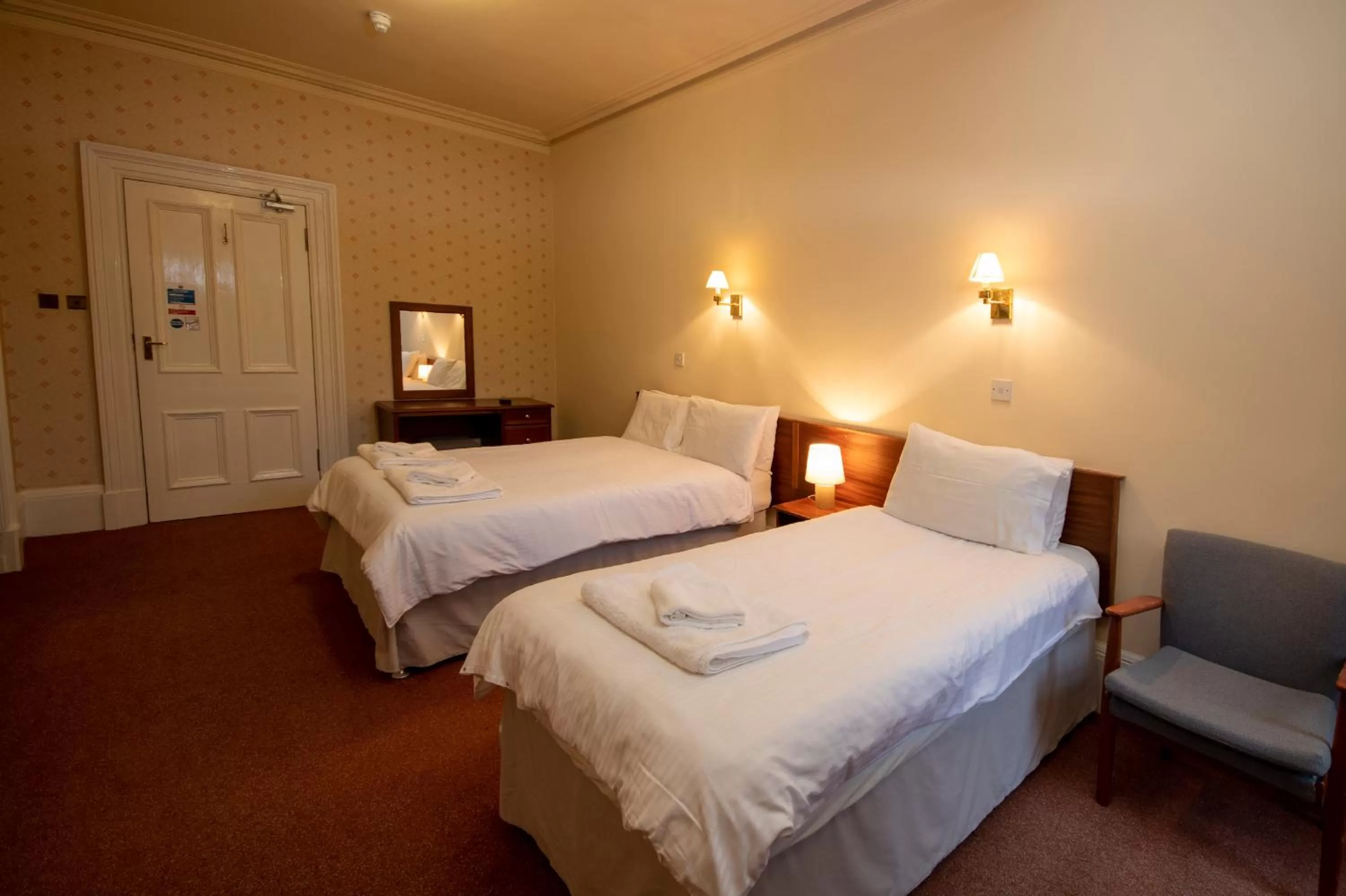 Bed in The Stromness Hotel