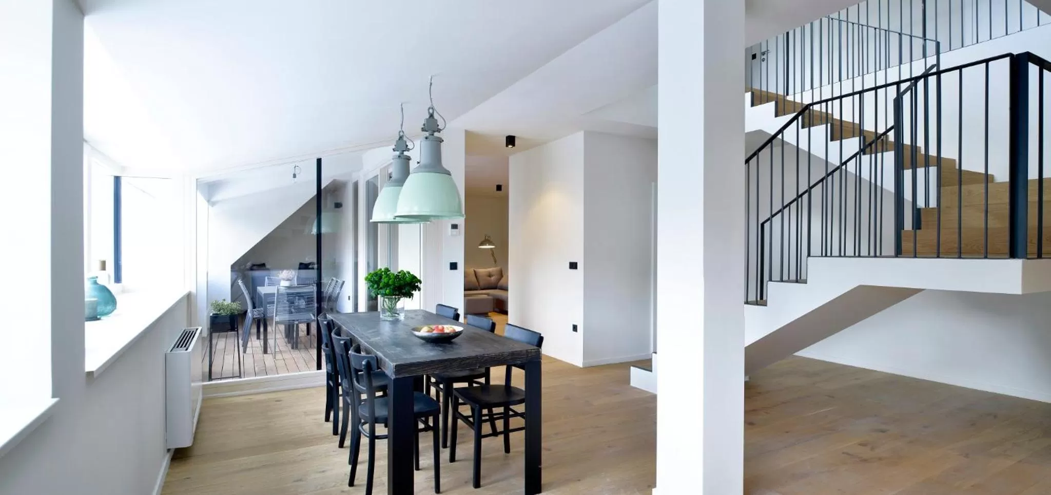 Dining area in Hotel Maribor, City apartments