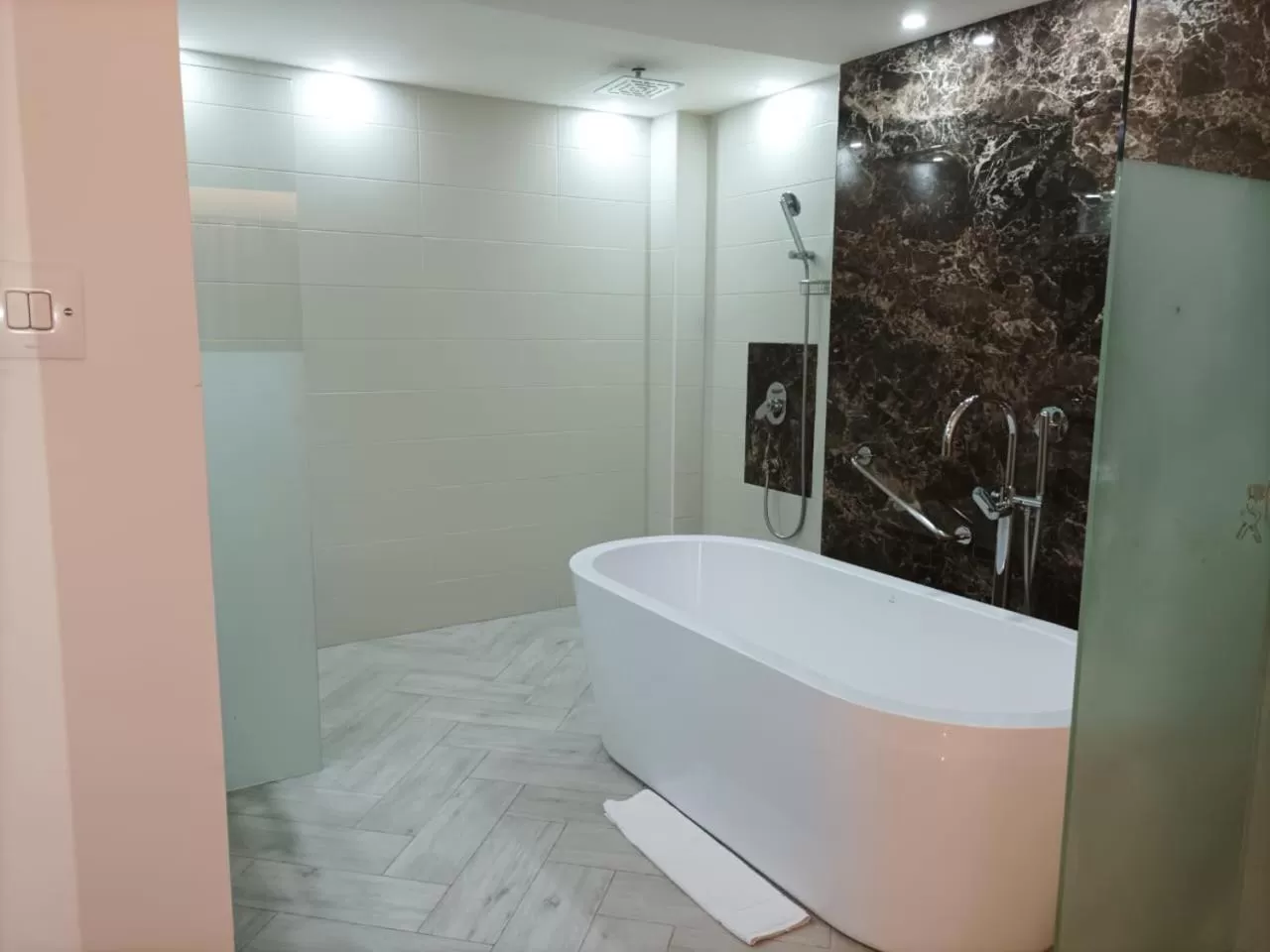 Shower in Holiday Inn Dar Es Salaam by IHG