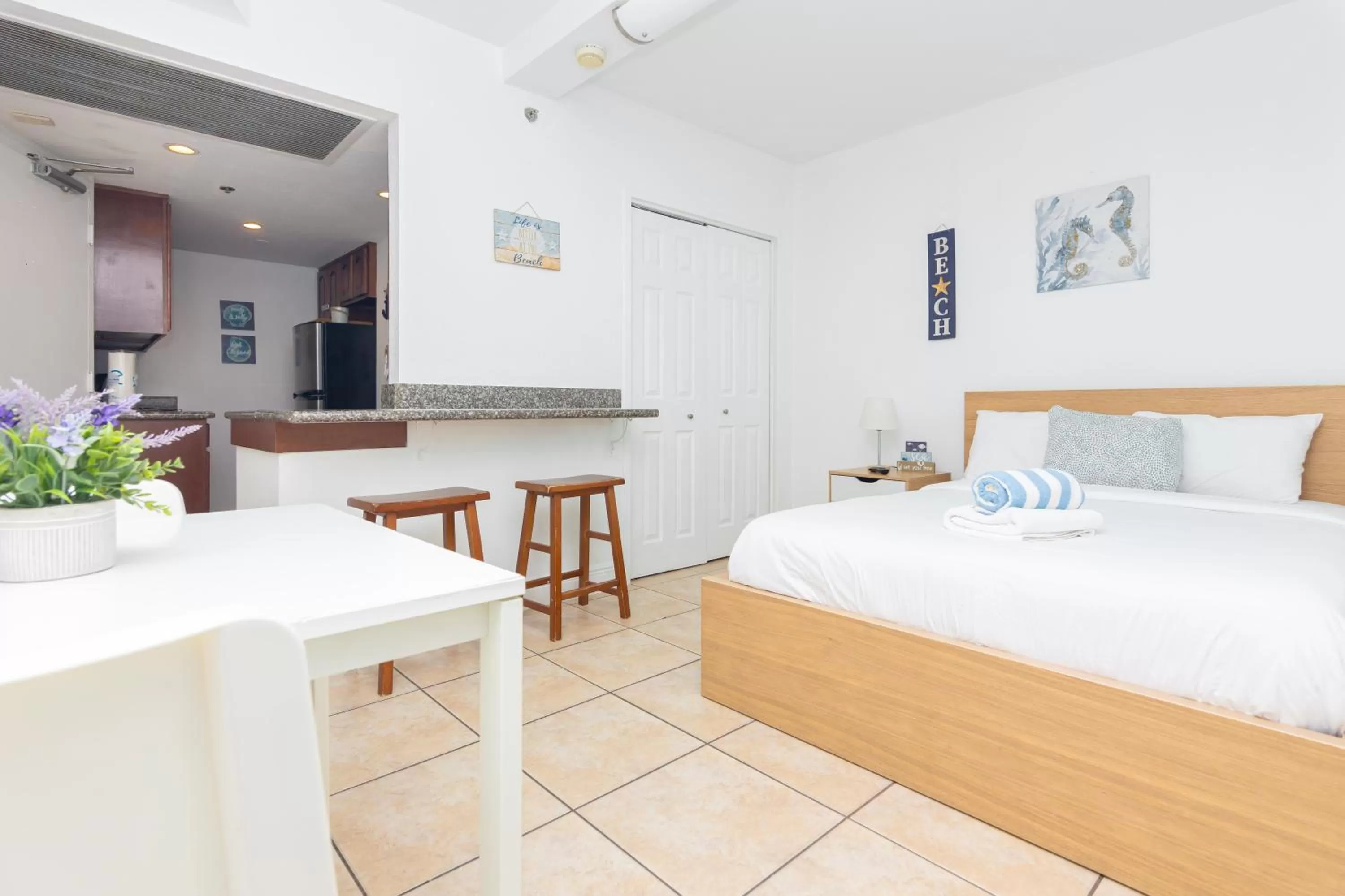 Living room in Girasole Rentals