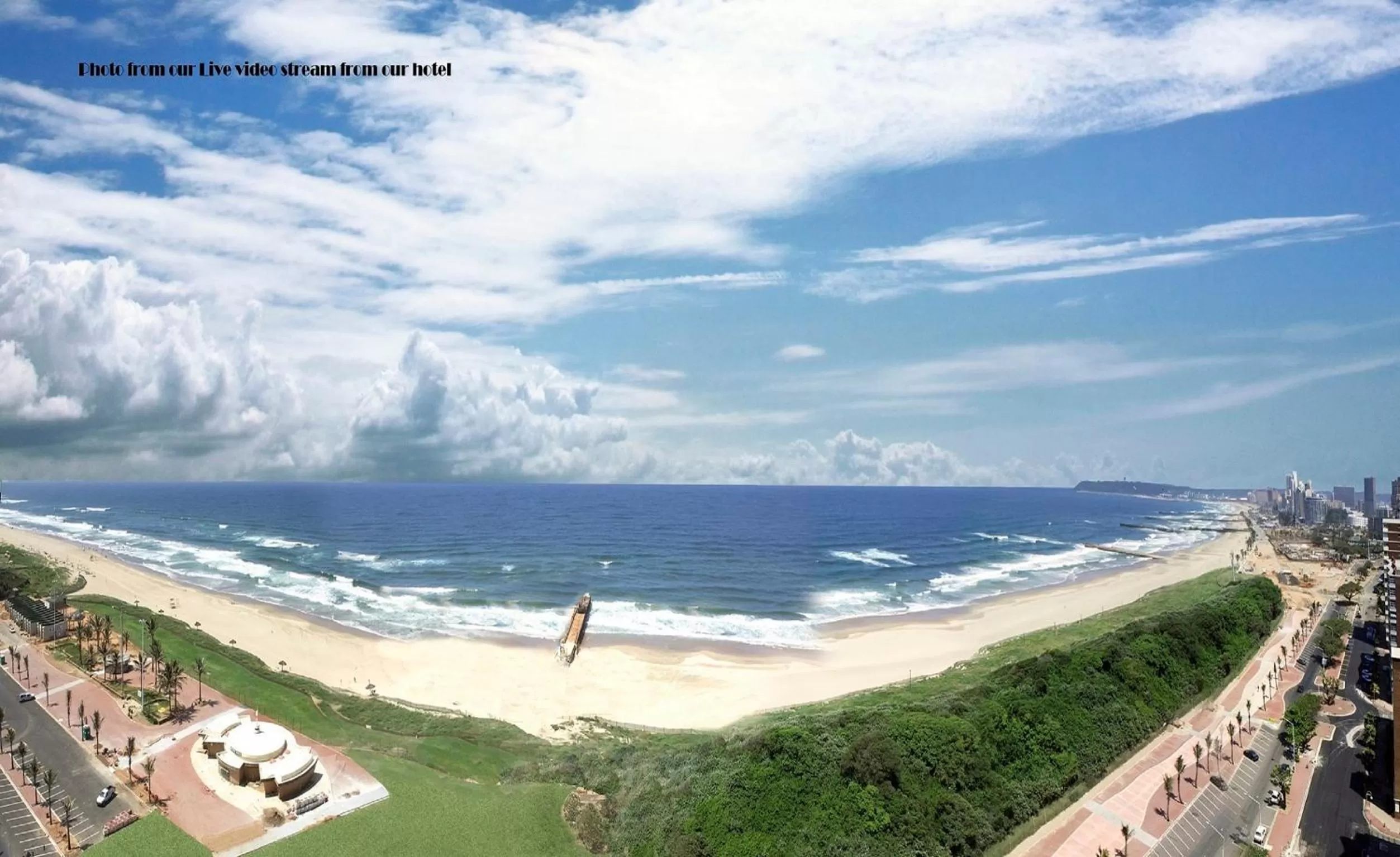 Beach in Blue Waters Hotel