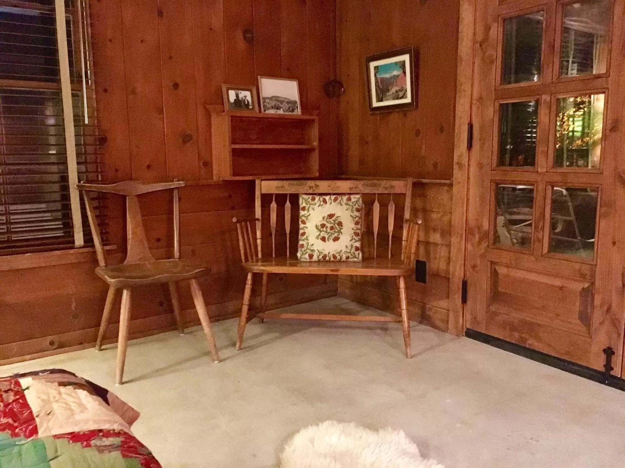 Seating Area in Joshua Tree Ranch House