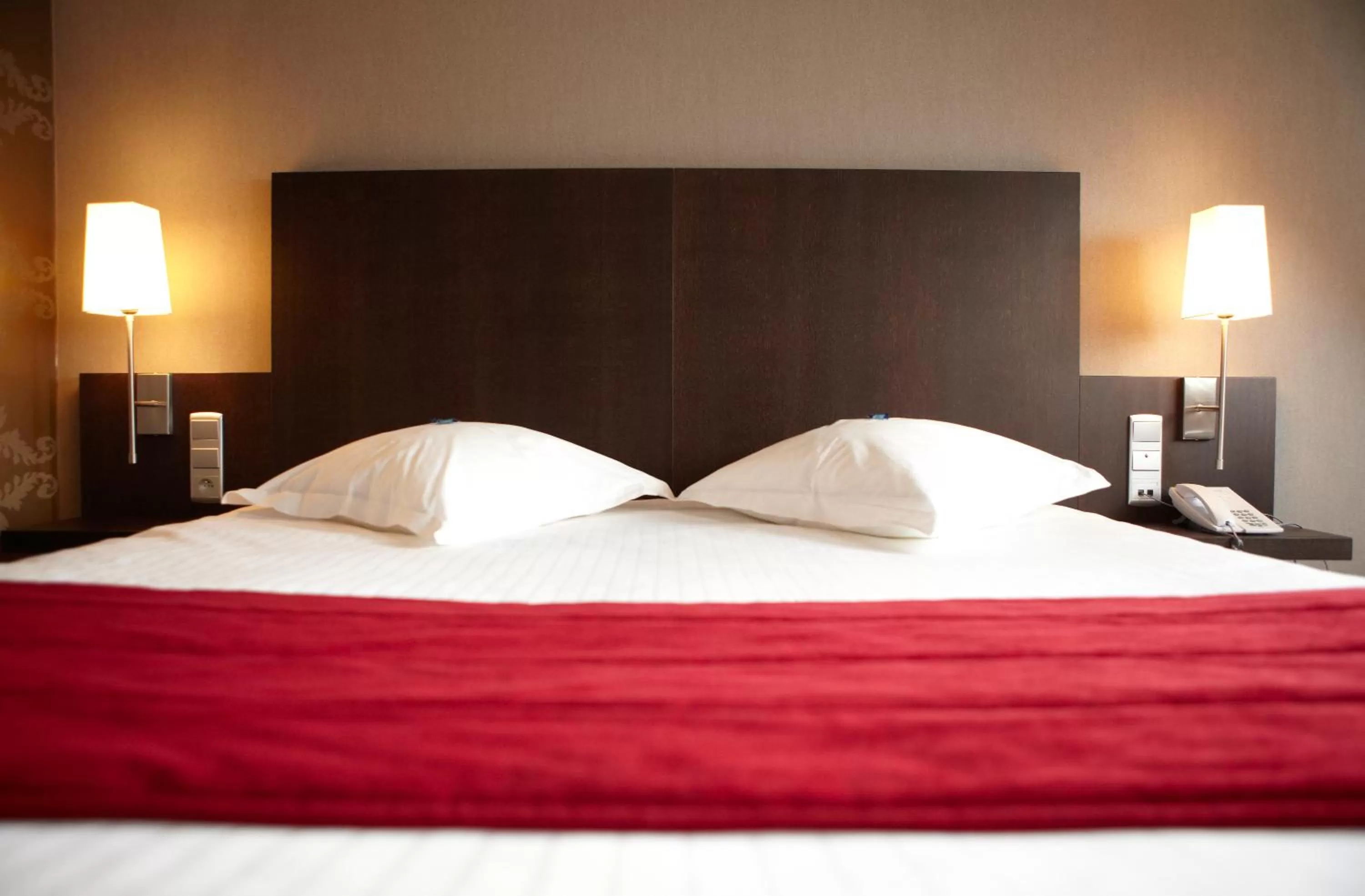 Decorative detail, Bed in Biznis Hotel