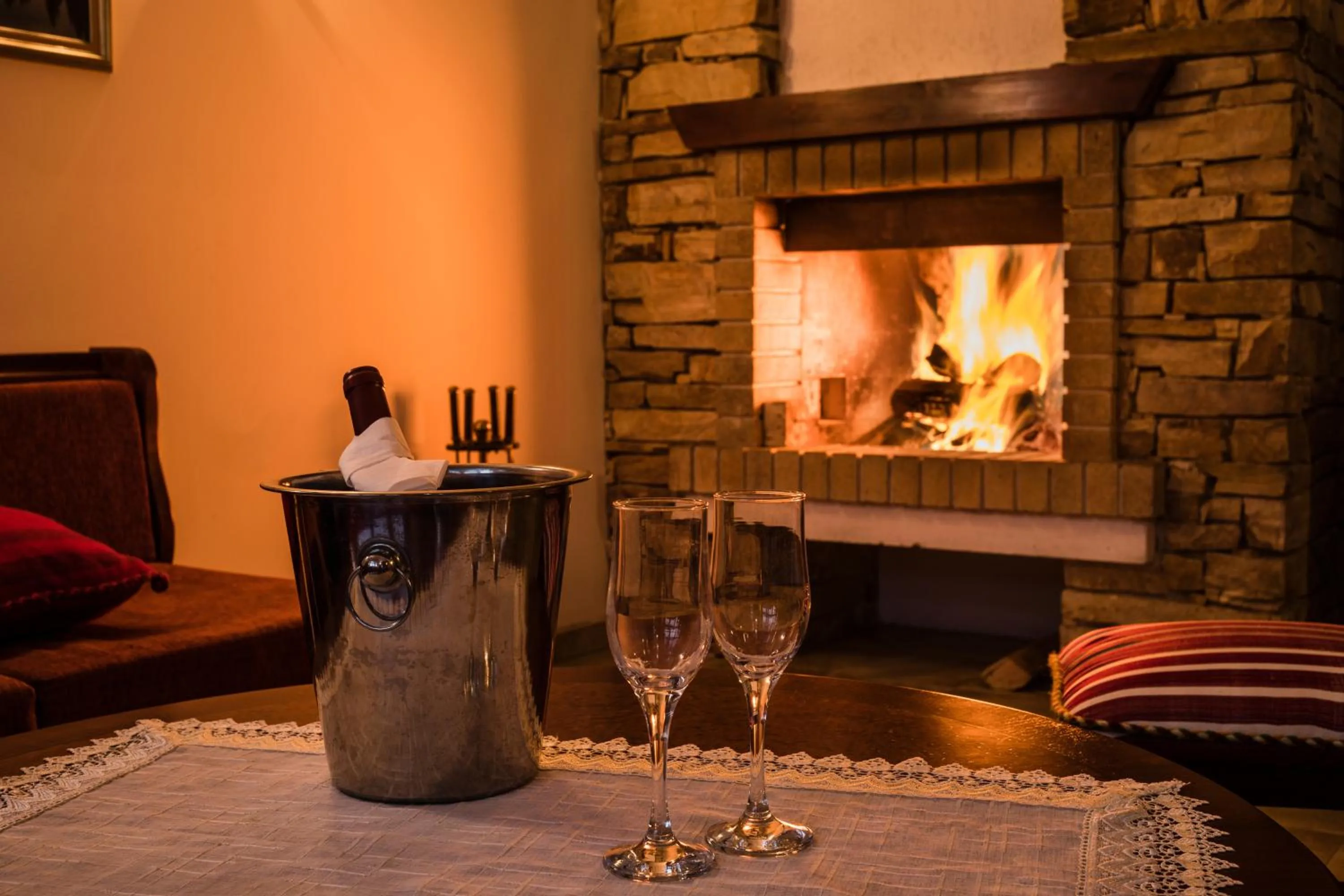 Living room in SPA Hotel Ismena