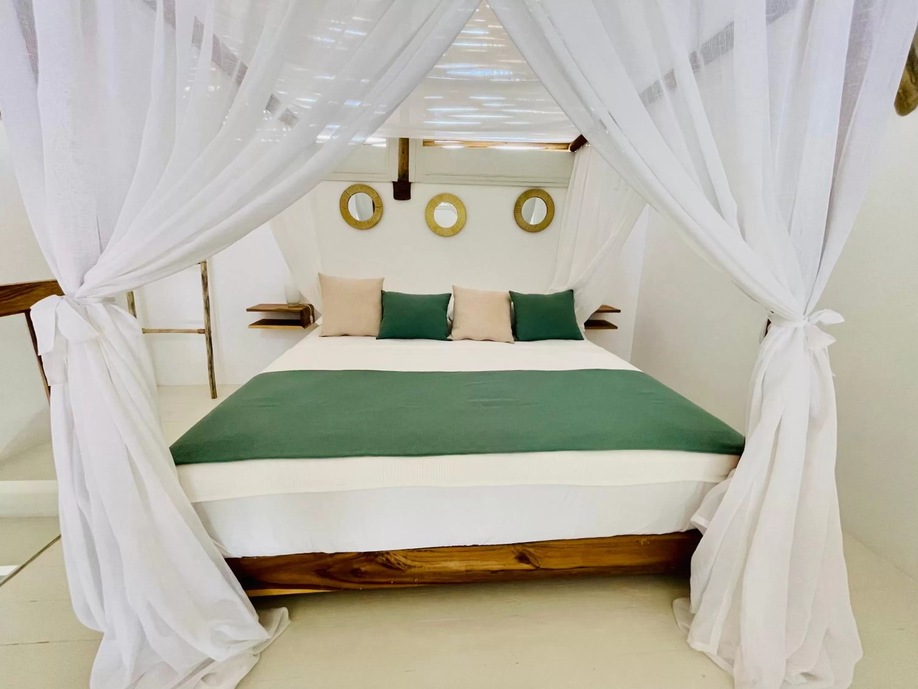 Bed in Leeloo Boutique Hotel