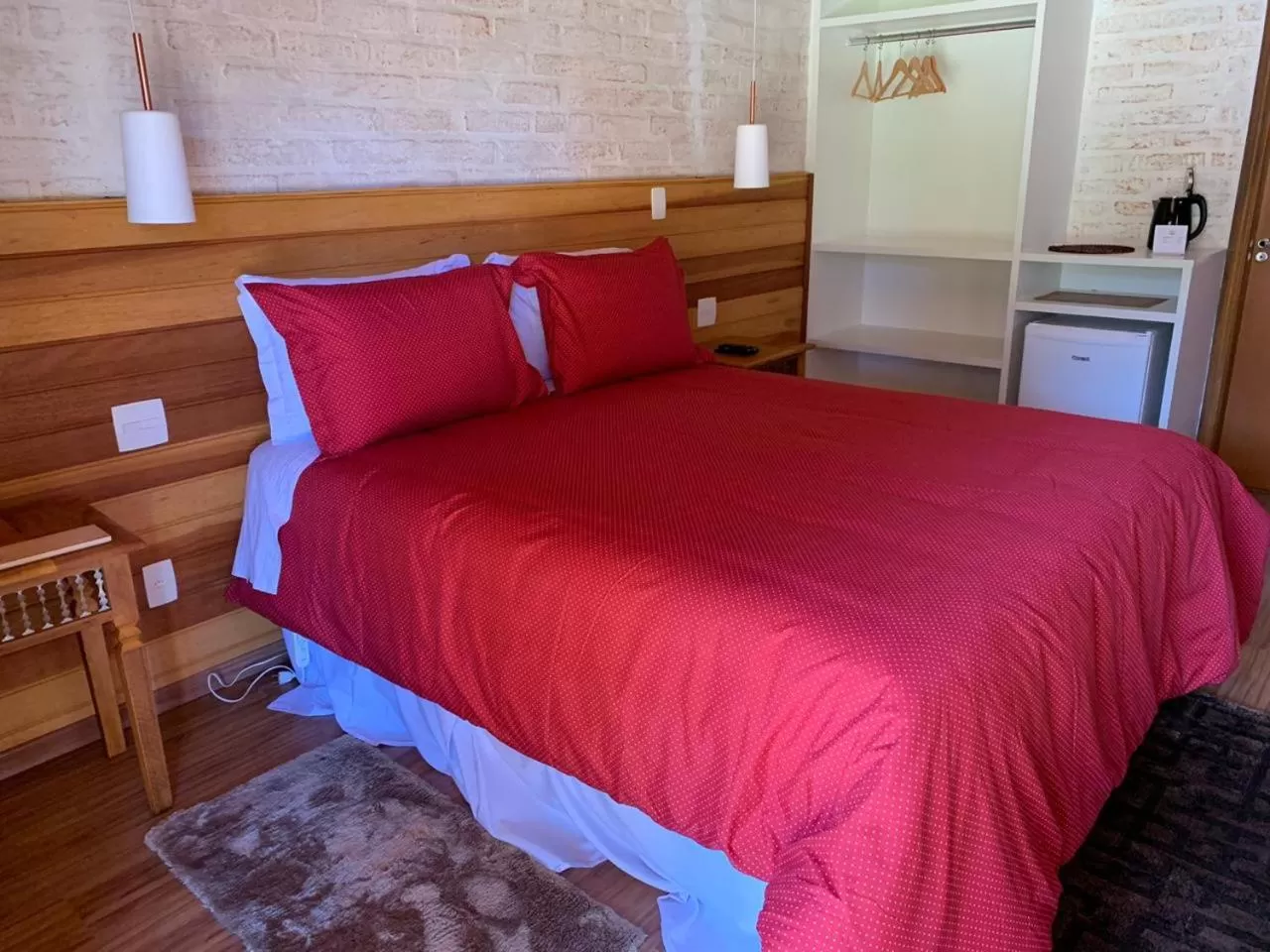 Bed in Pousada Toca Da Coruja