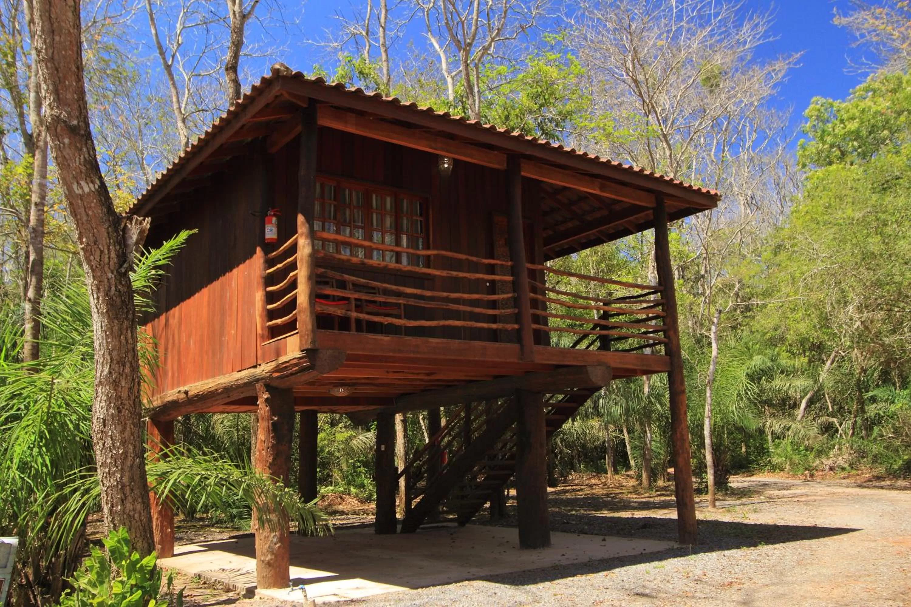 Inner courtyard view, Property Building in Hotel Cabanas