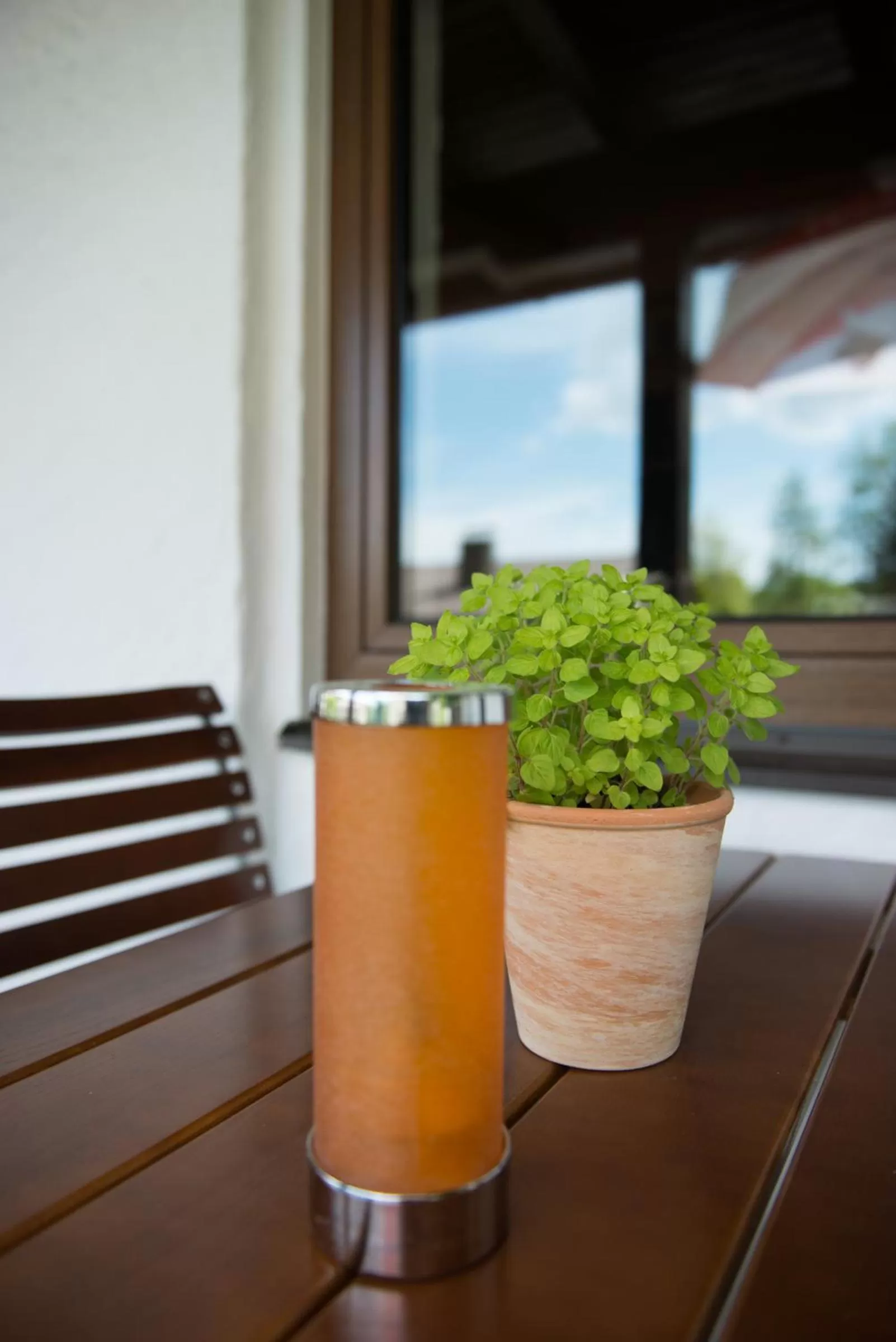 Garden in Hotel Restaurant Brigitte