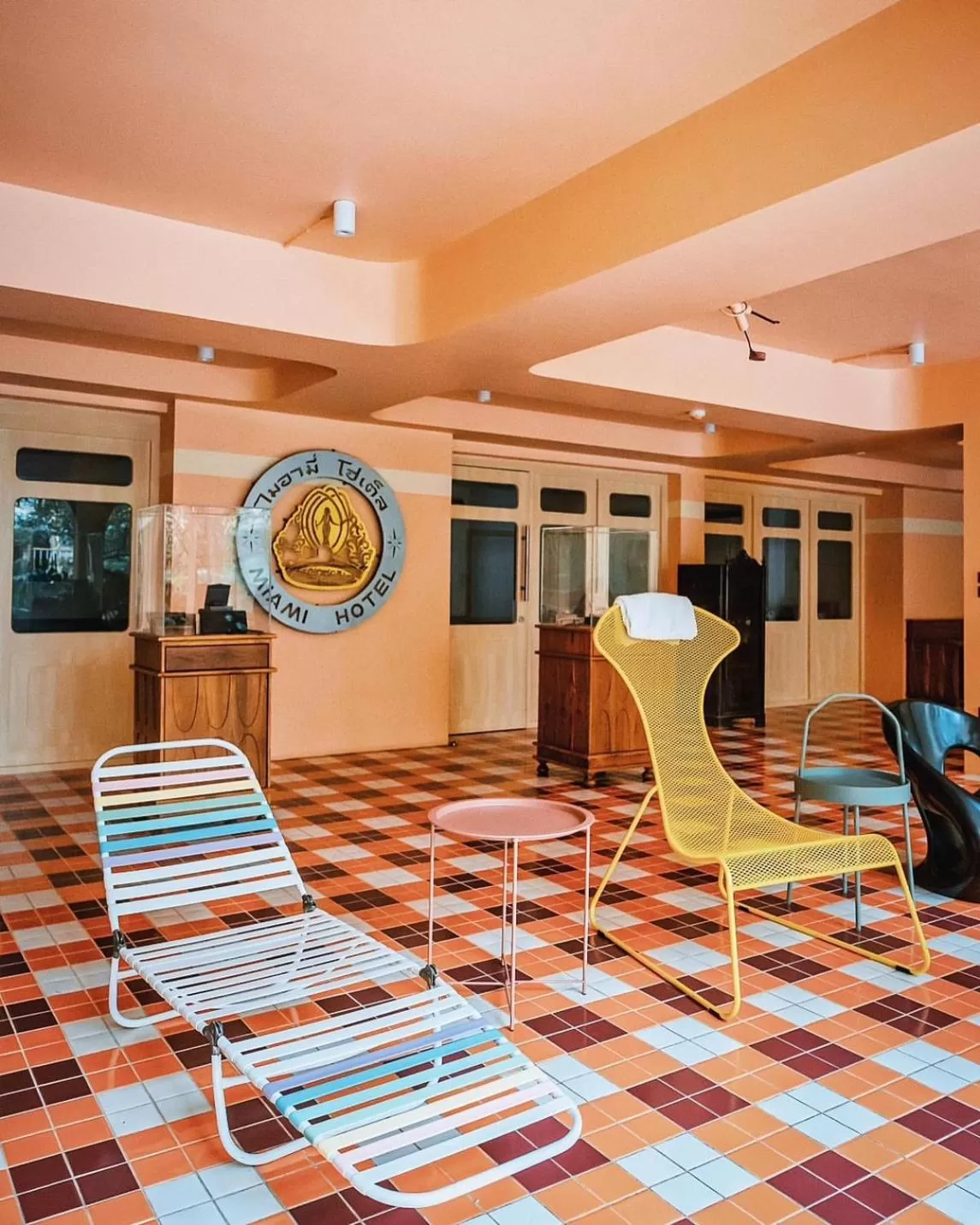 Seating area in Miami Hotel Bangkok