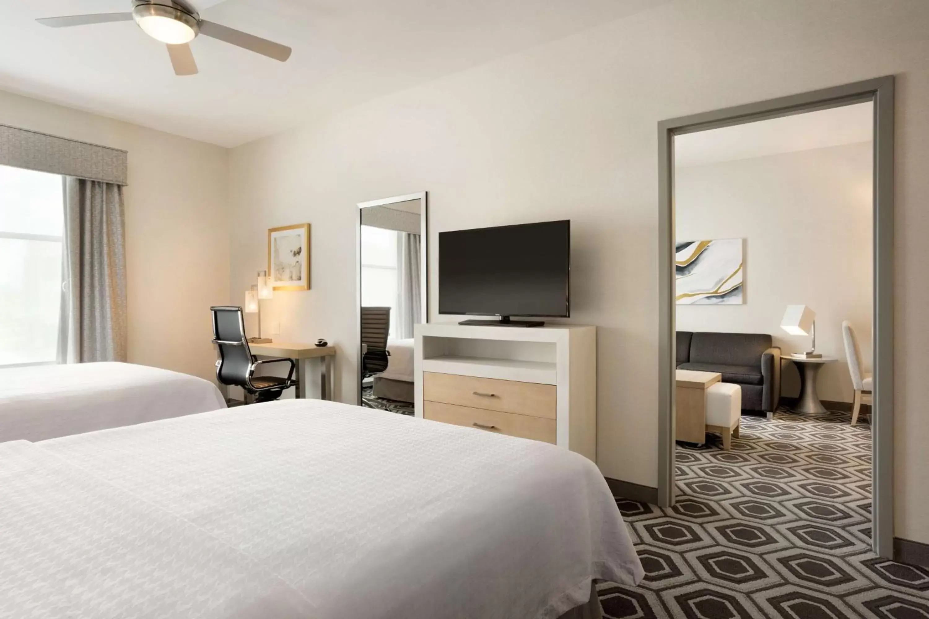 Queen Suite with Two Queen Beds - Non-Smoking in Homewood Suites By Hilton SLC/Draper Queen Suite with Two Queen Beds - Non-Smoking in Homewood Suites By Hilton SLC/Draper