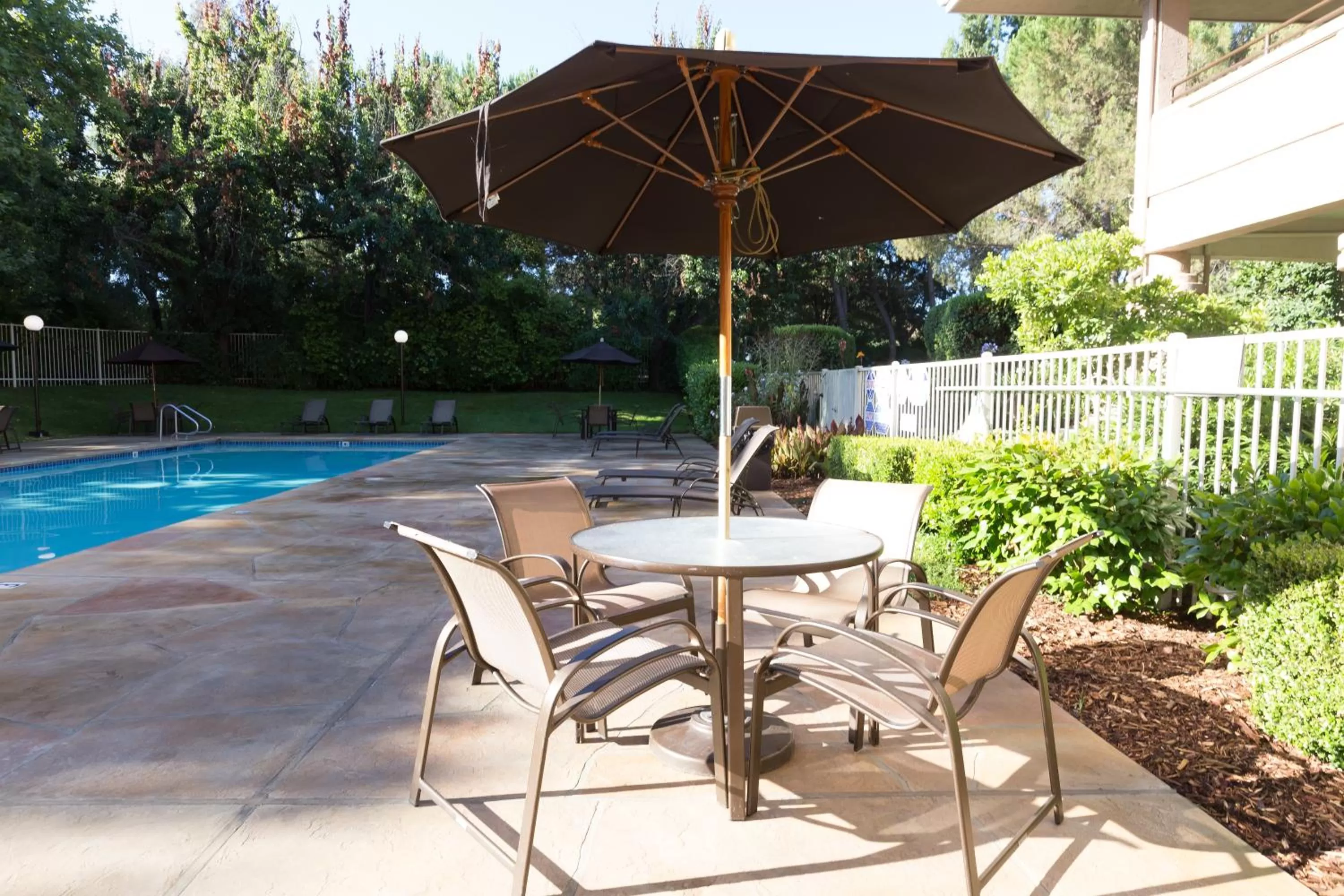 Patio in RiverPointe Napa Valley Resort