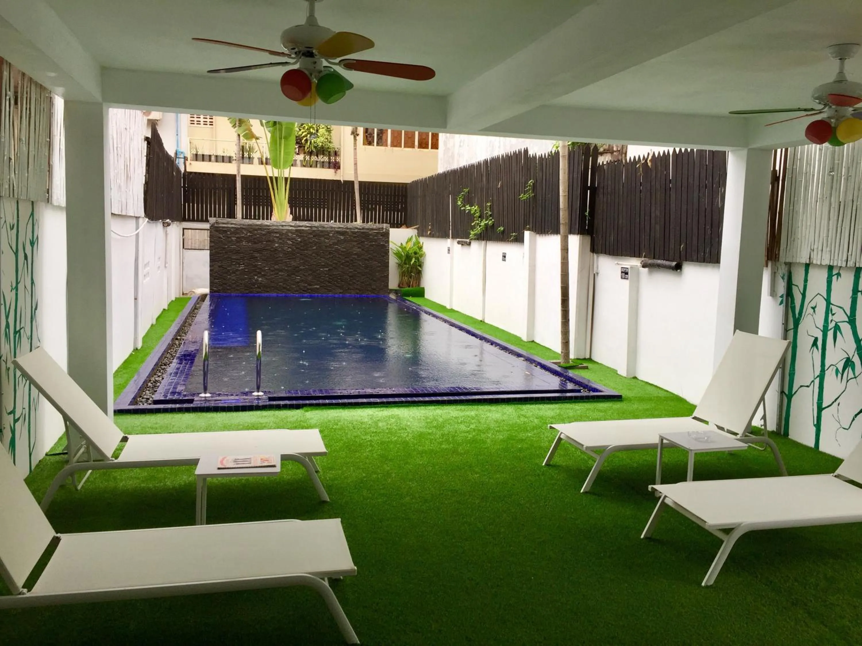 Swimming pool in Angkor Panoramic Boutique Hotel