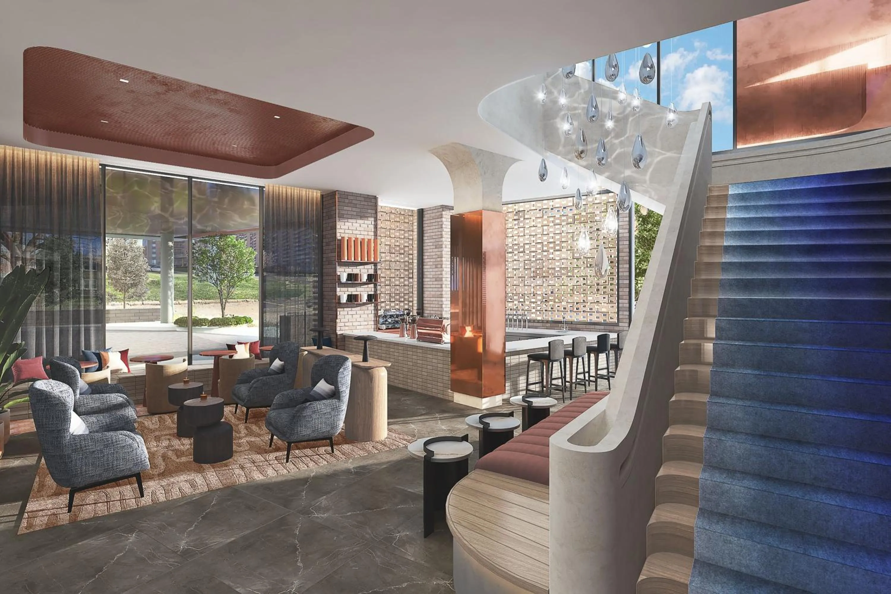 Restaurant/places to eat in Cascade Hotel, Kansas City, a Tribute Portfolio Hotel