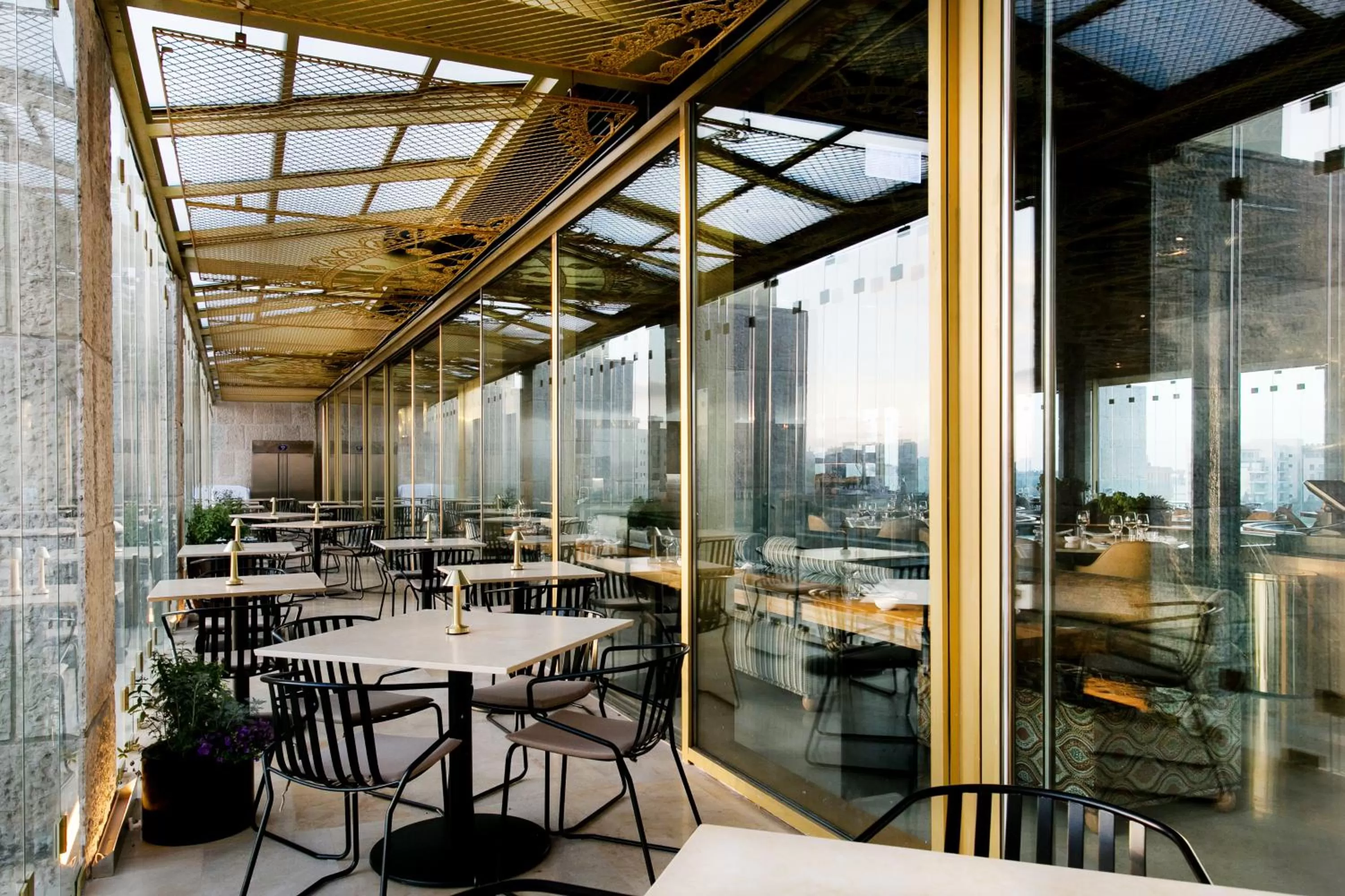 Breakfast in Herbert Samuel Jerusalem