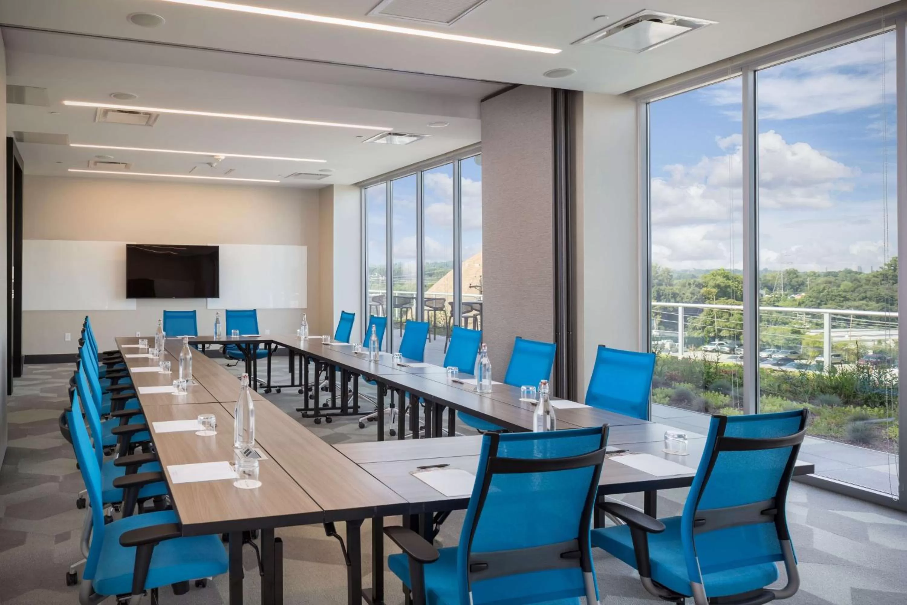 On site in The Summit Hotel