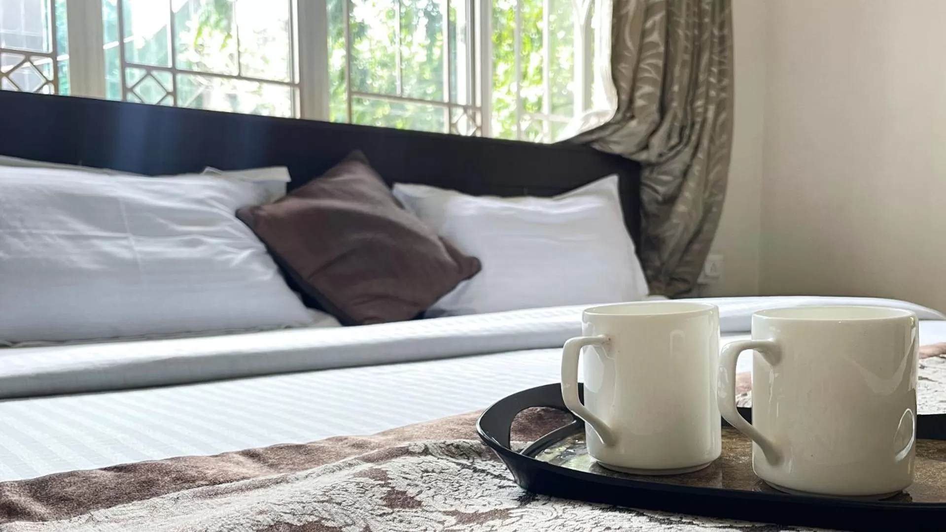 Coffee/tea facilities, Bed in The Aster Homestay - Bedrooms & Apartments