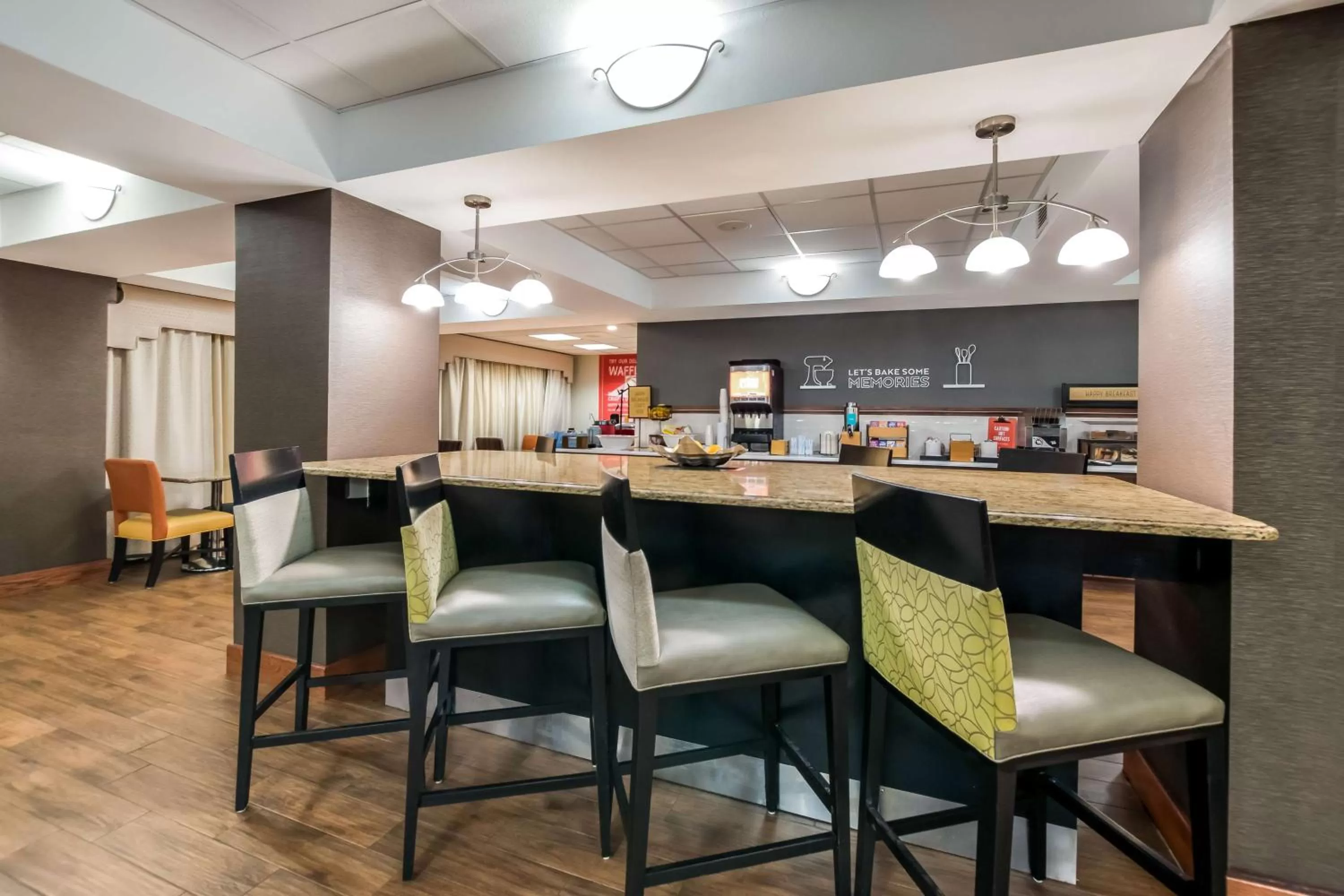 Breakfast in Hampton Inn Winter Haven