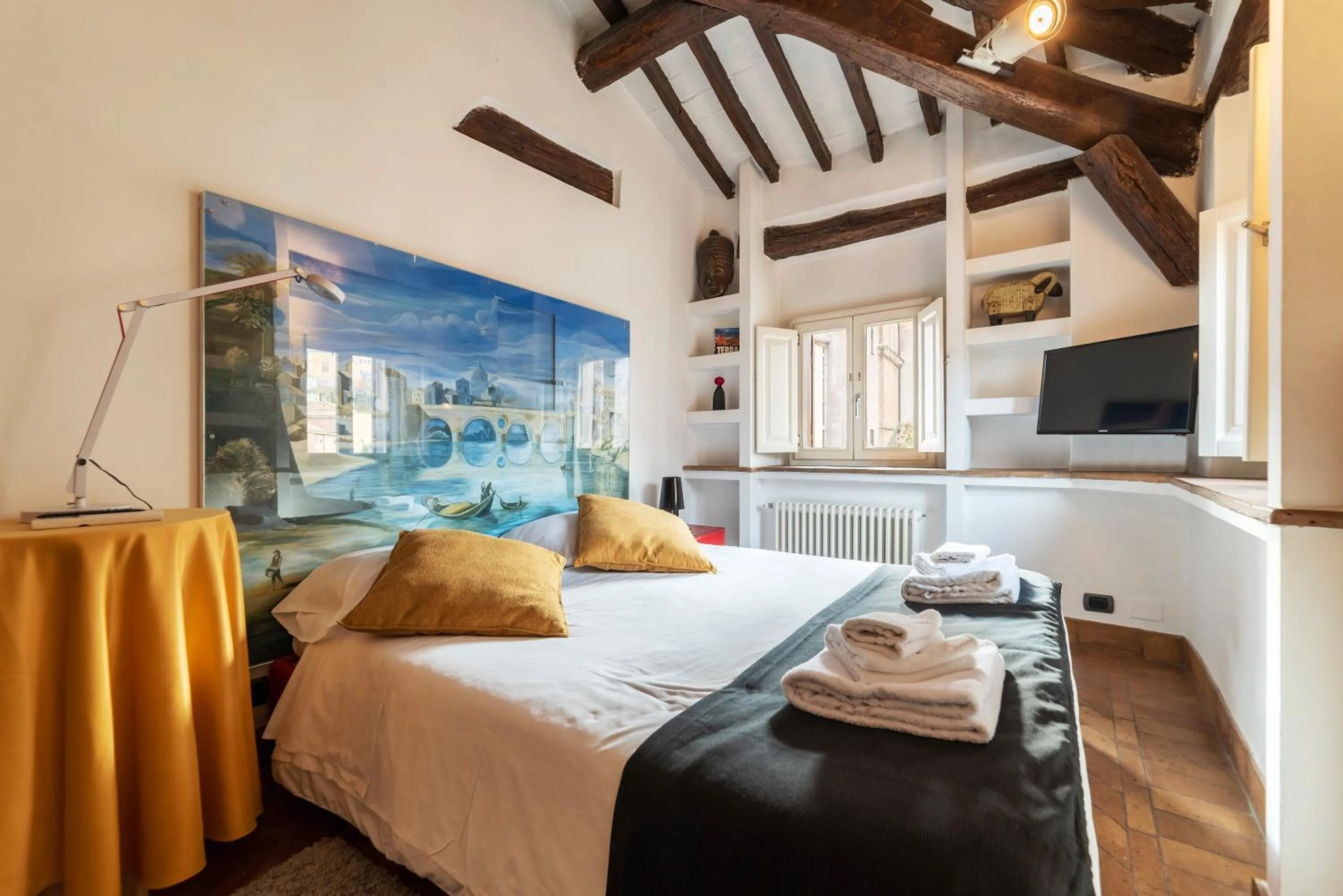 Bedroom in Luxury Trastevere