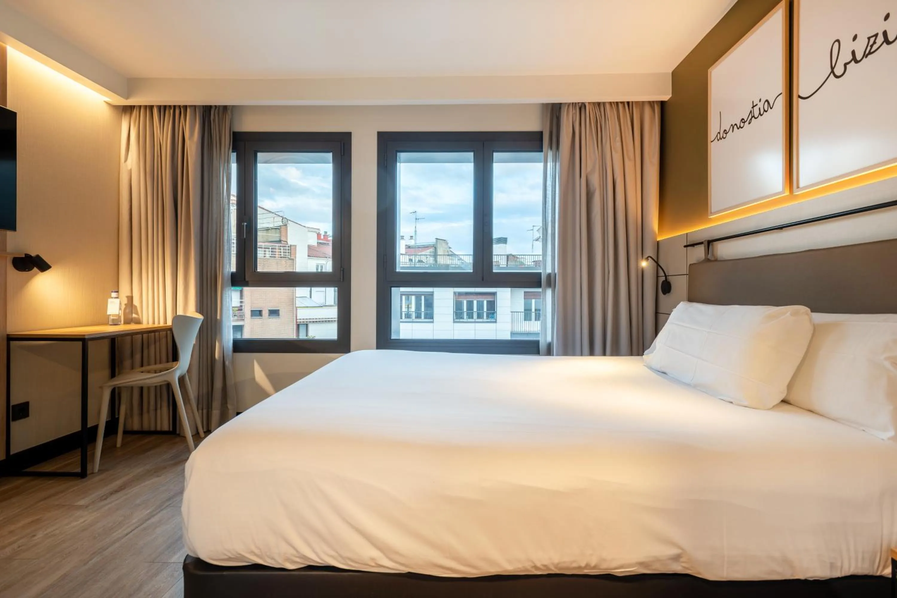 Bed in Hotel Bed4U Zurriola San Sebastian