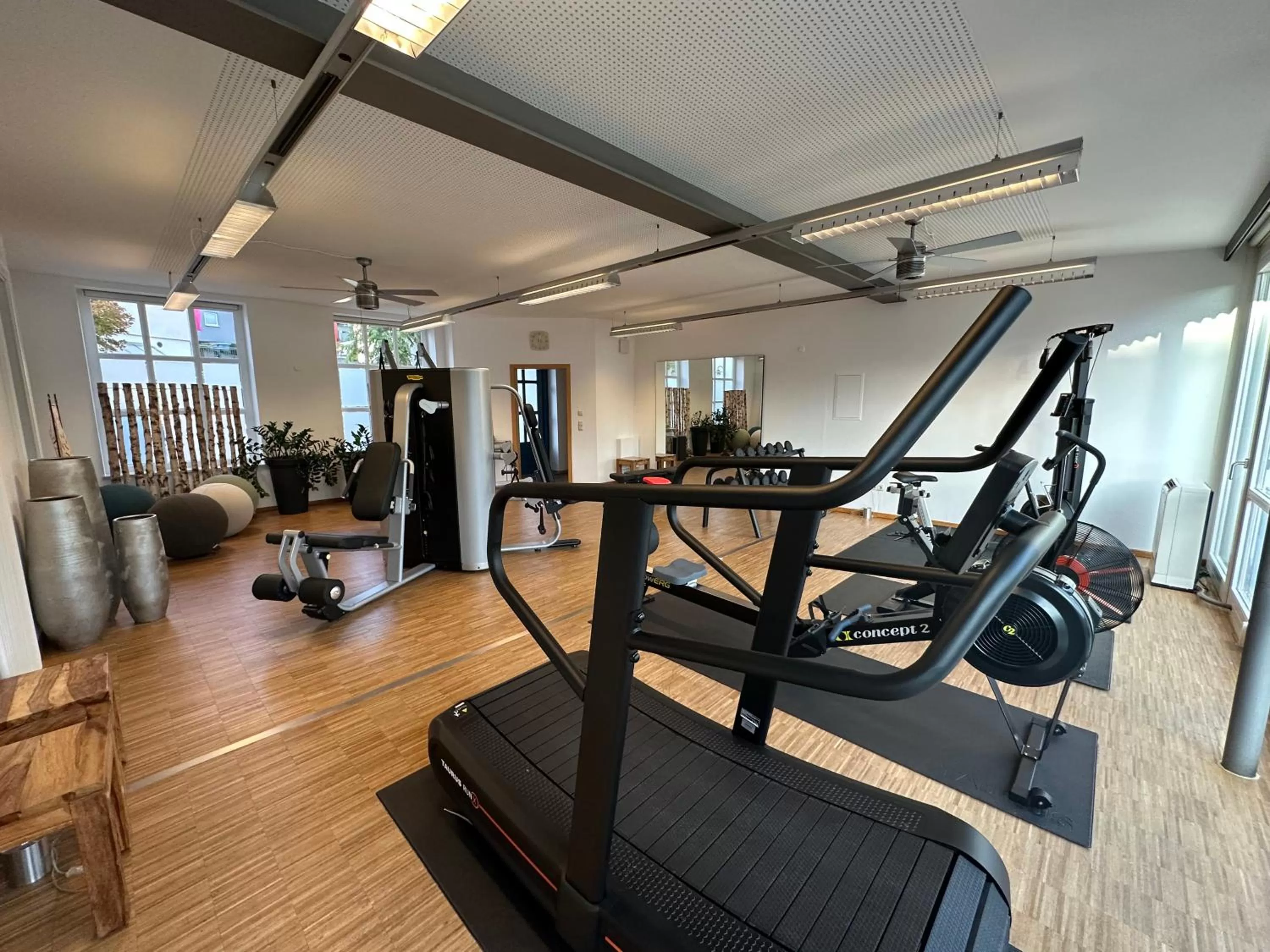 Fitness centre/facilities in Romantik Hotel Hirschen