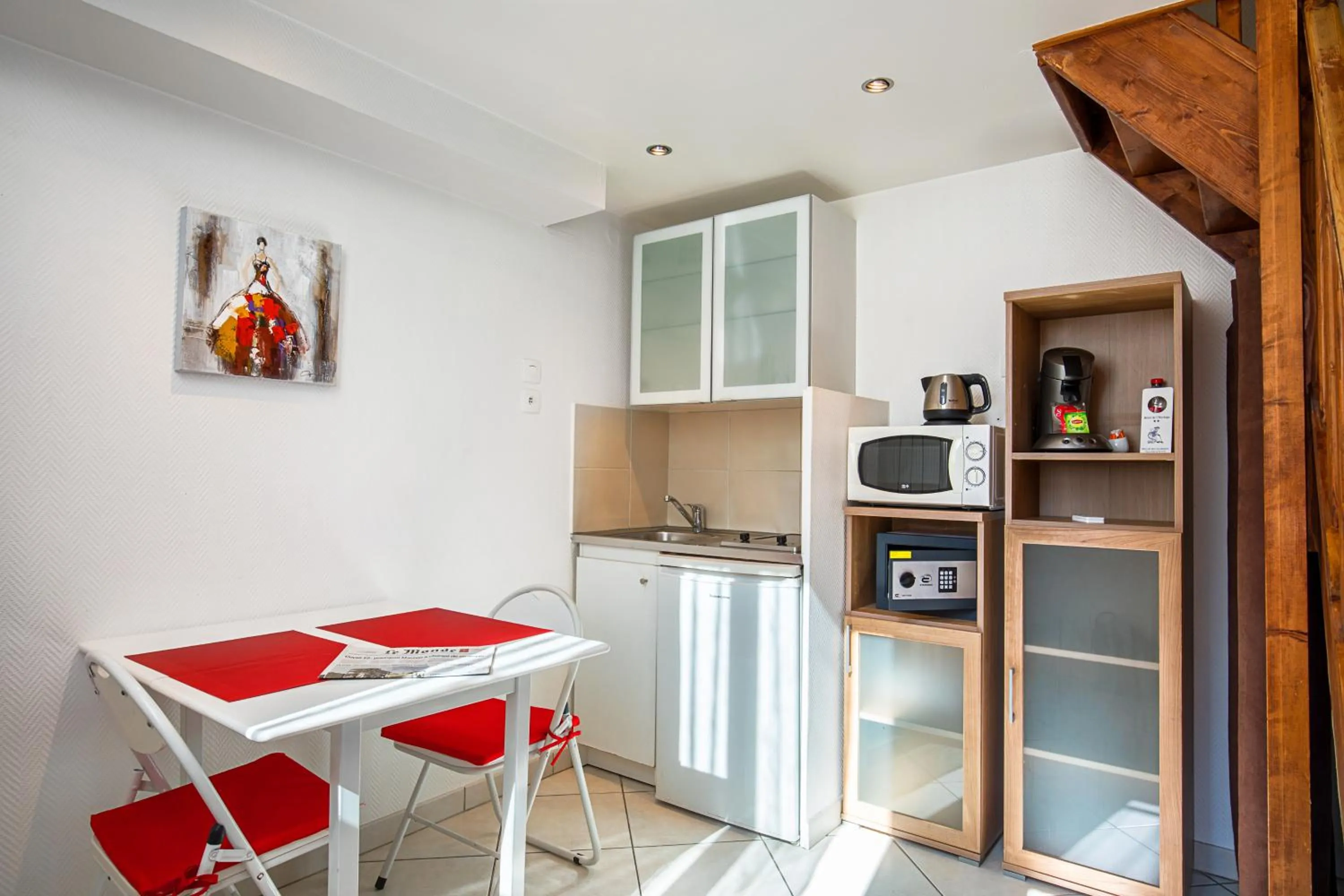 Dining area in Hotel De L'Horloge