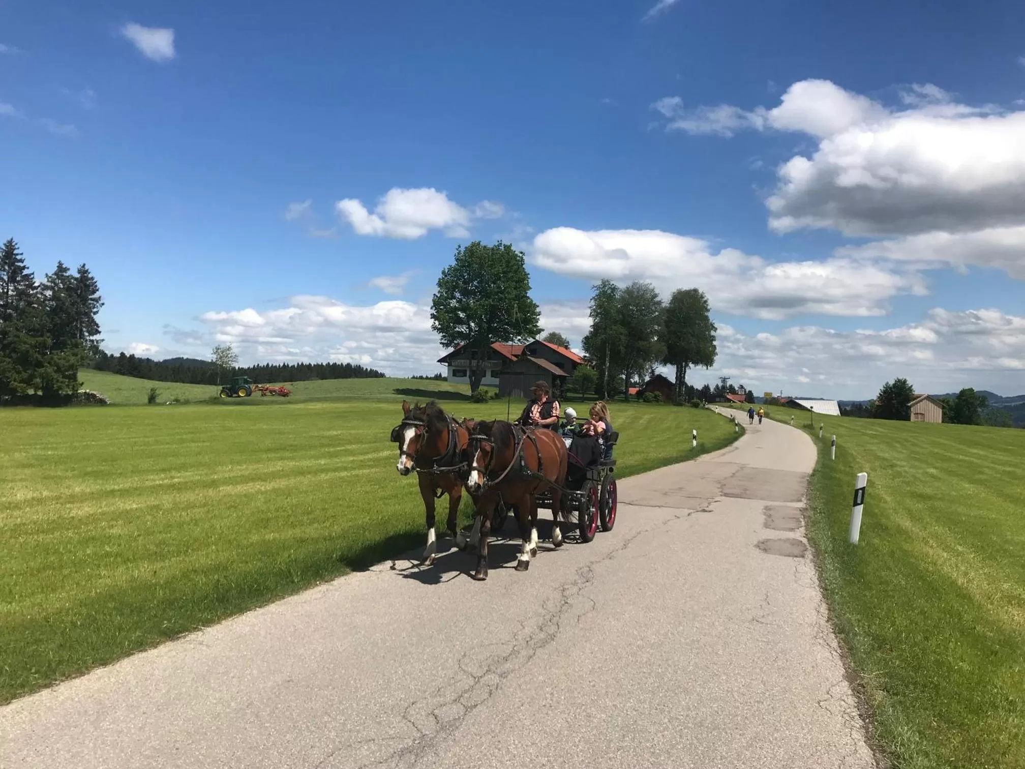 Quiet street view in Hotel Bergstätter Hof