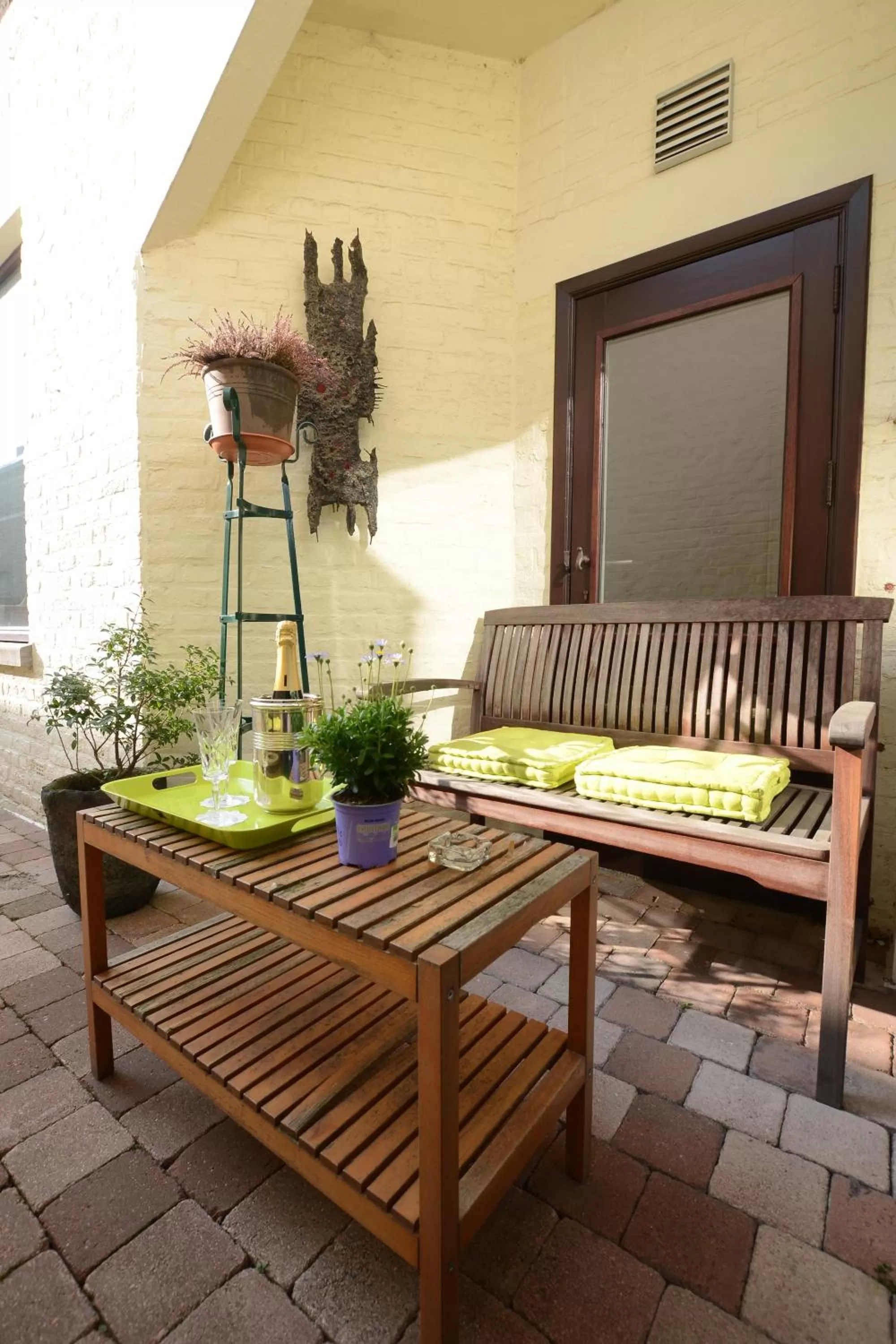 Patio in R&breakfast