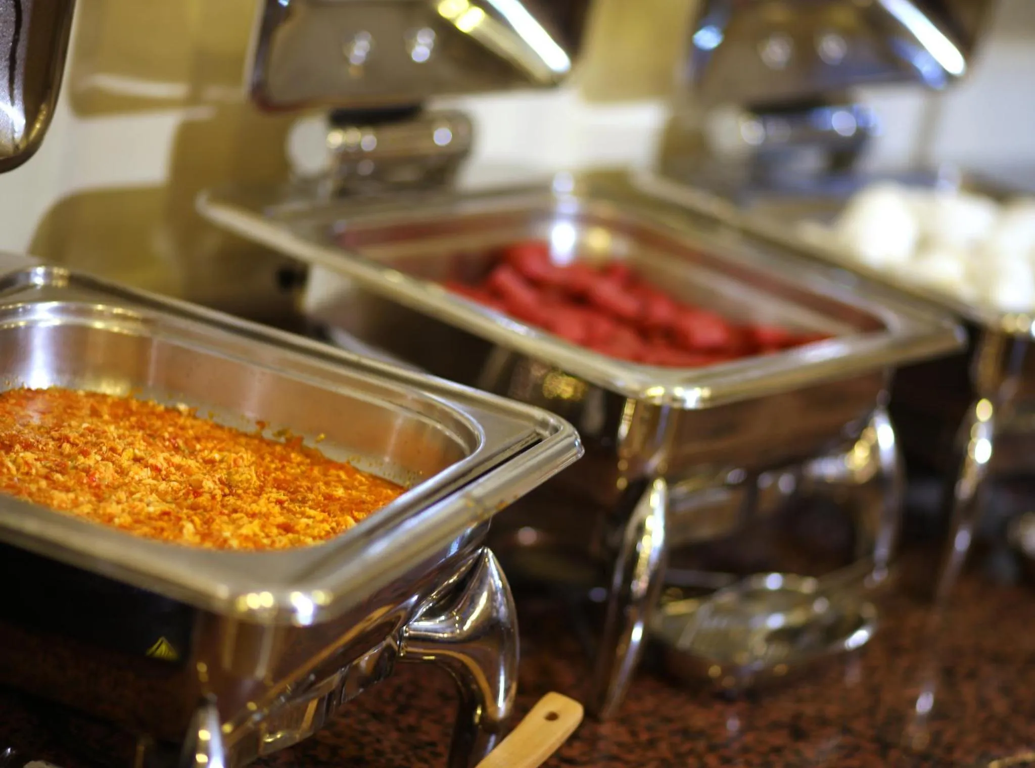 Buffet breakfast in Black Bird Hotel