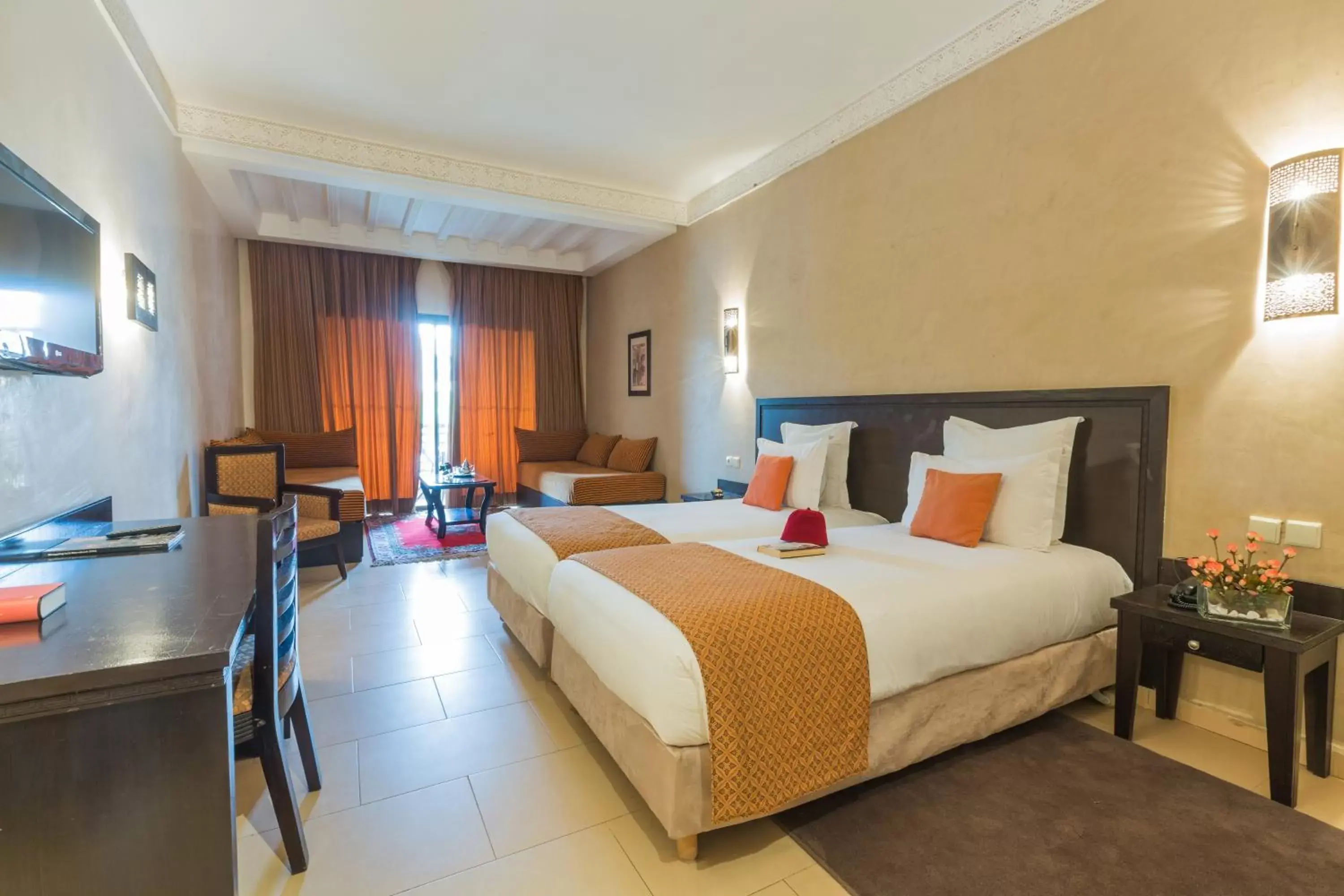 Double Room with Pool View - single occupancy in Zalagh Kasbah Hotel & Spa Double Room with Pool View - single occupancy in Zalagh Kasbah Hotel & Spa