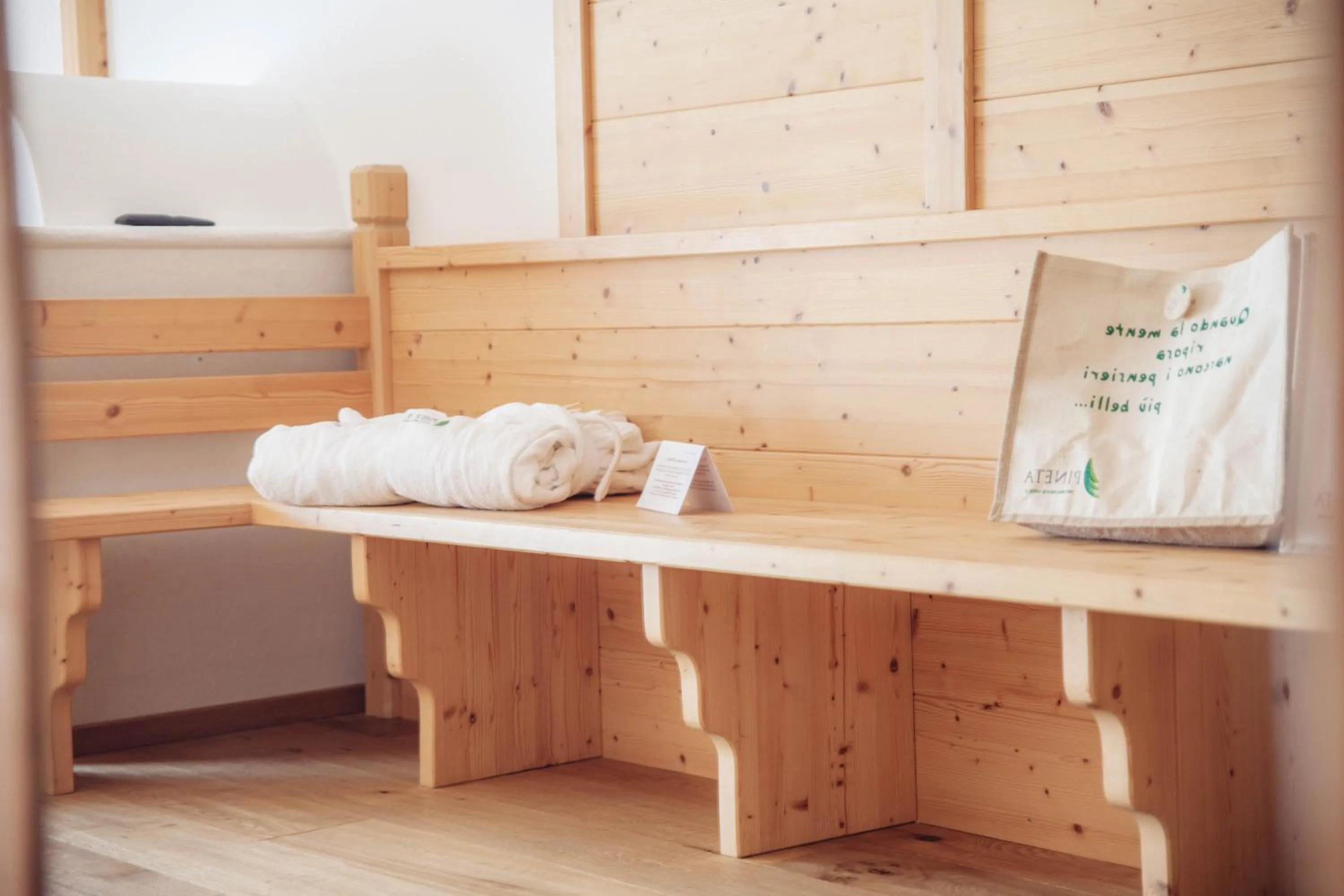 Toilet in Pineta Nature Resort - Wellness & SPA