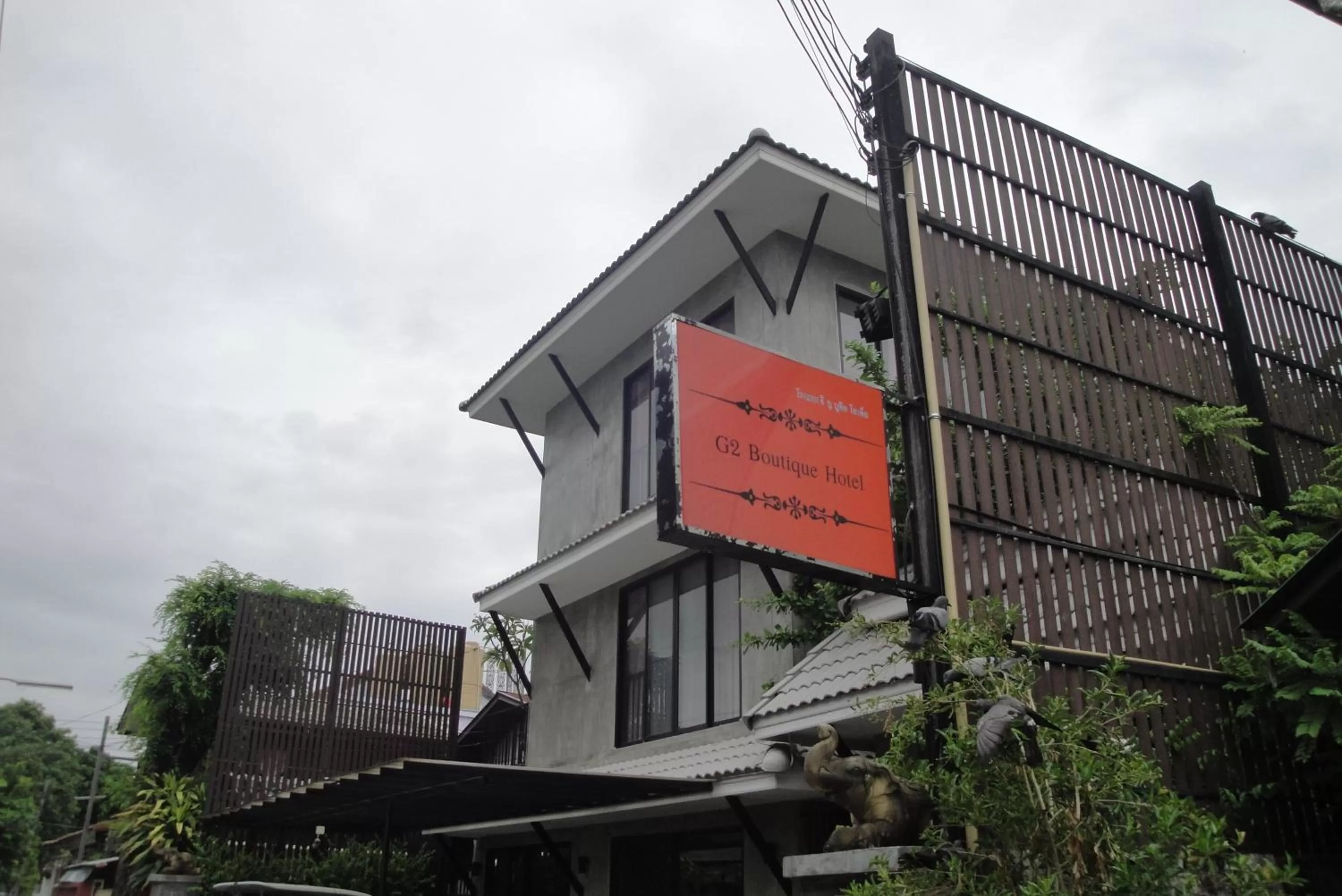 Facade/entrance in G2 Boutique Hotel