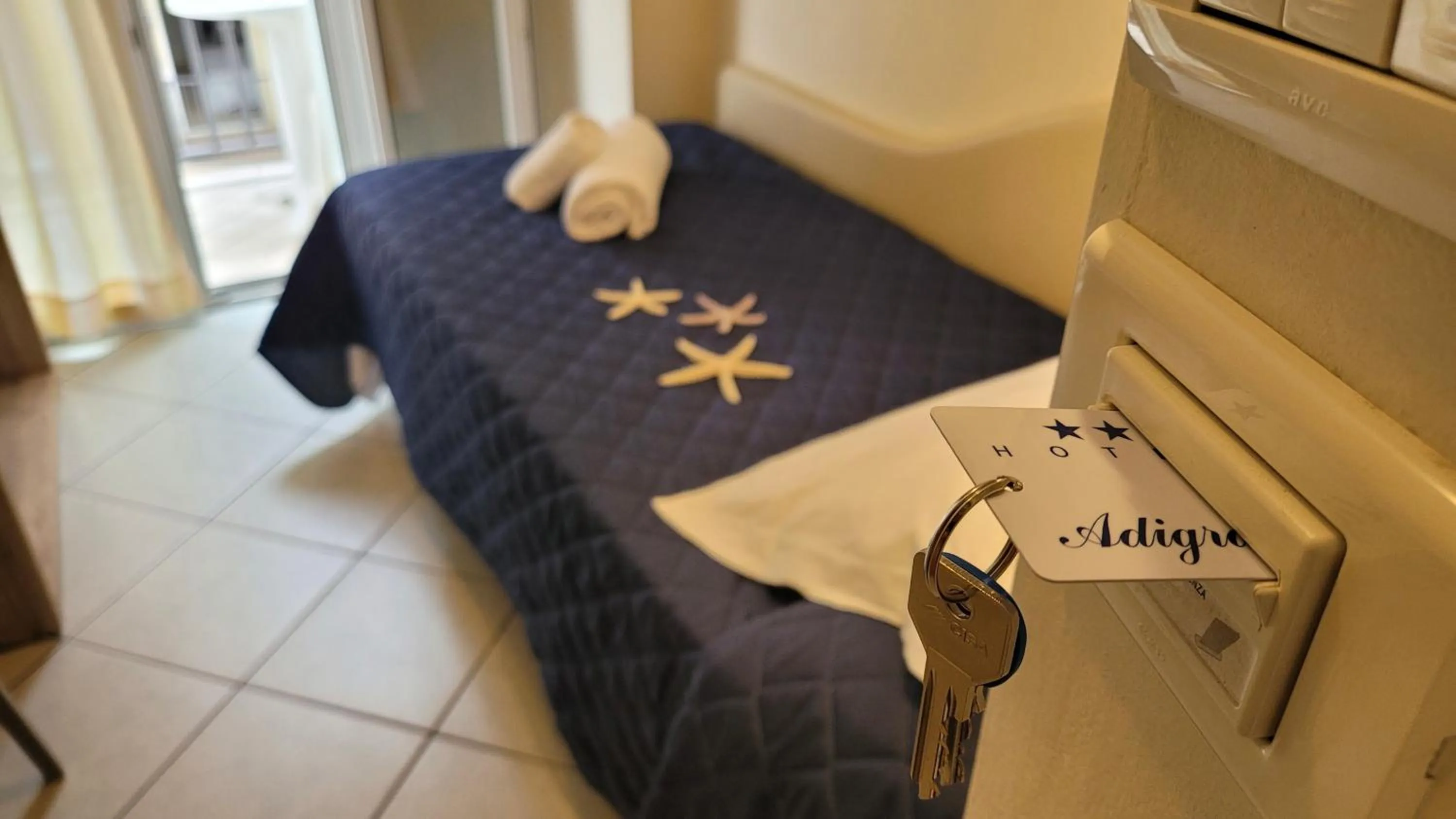 Bed in Hotel Adigrat