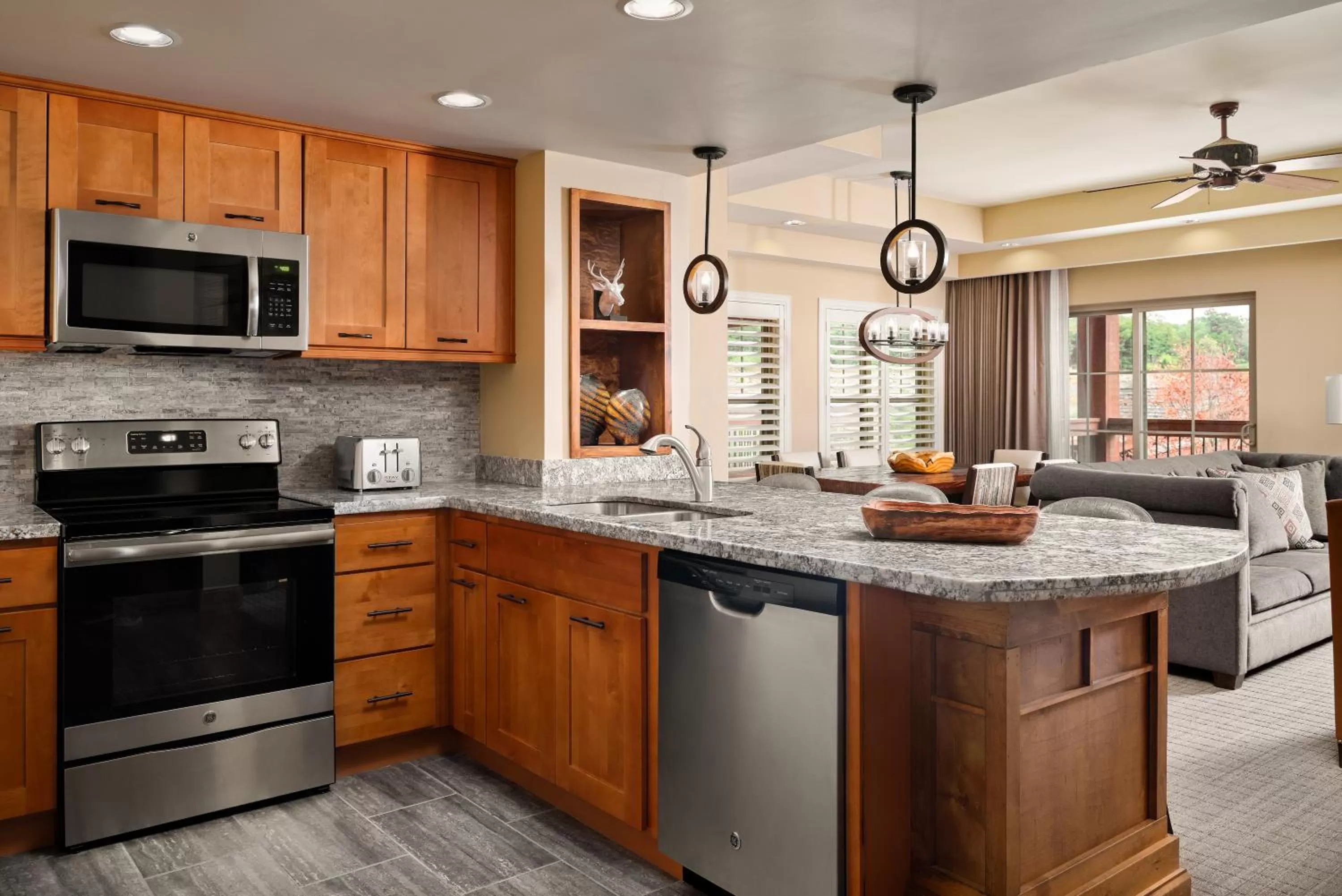 kitchen in Hyatt Vacation Club at The Lodges at Timber Ridge