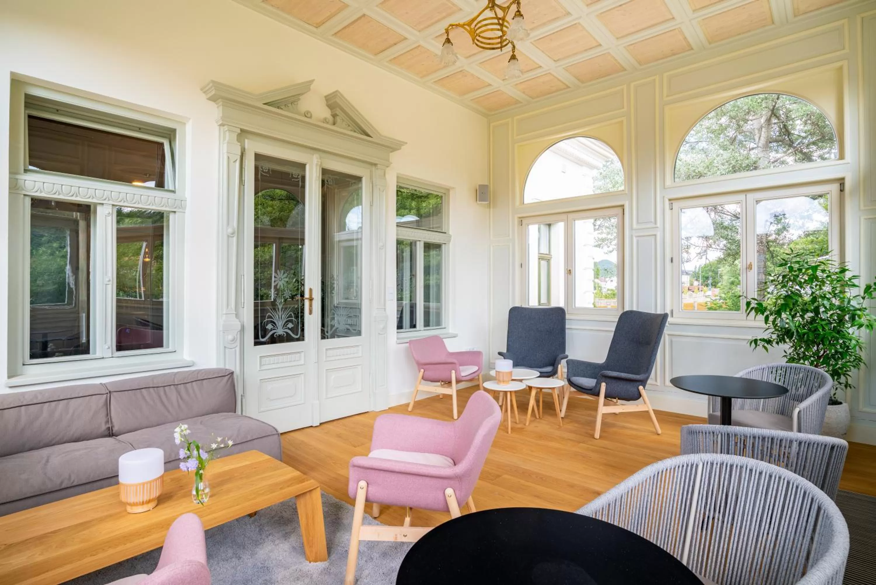 Seating area in Villa Rosenaw