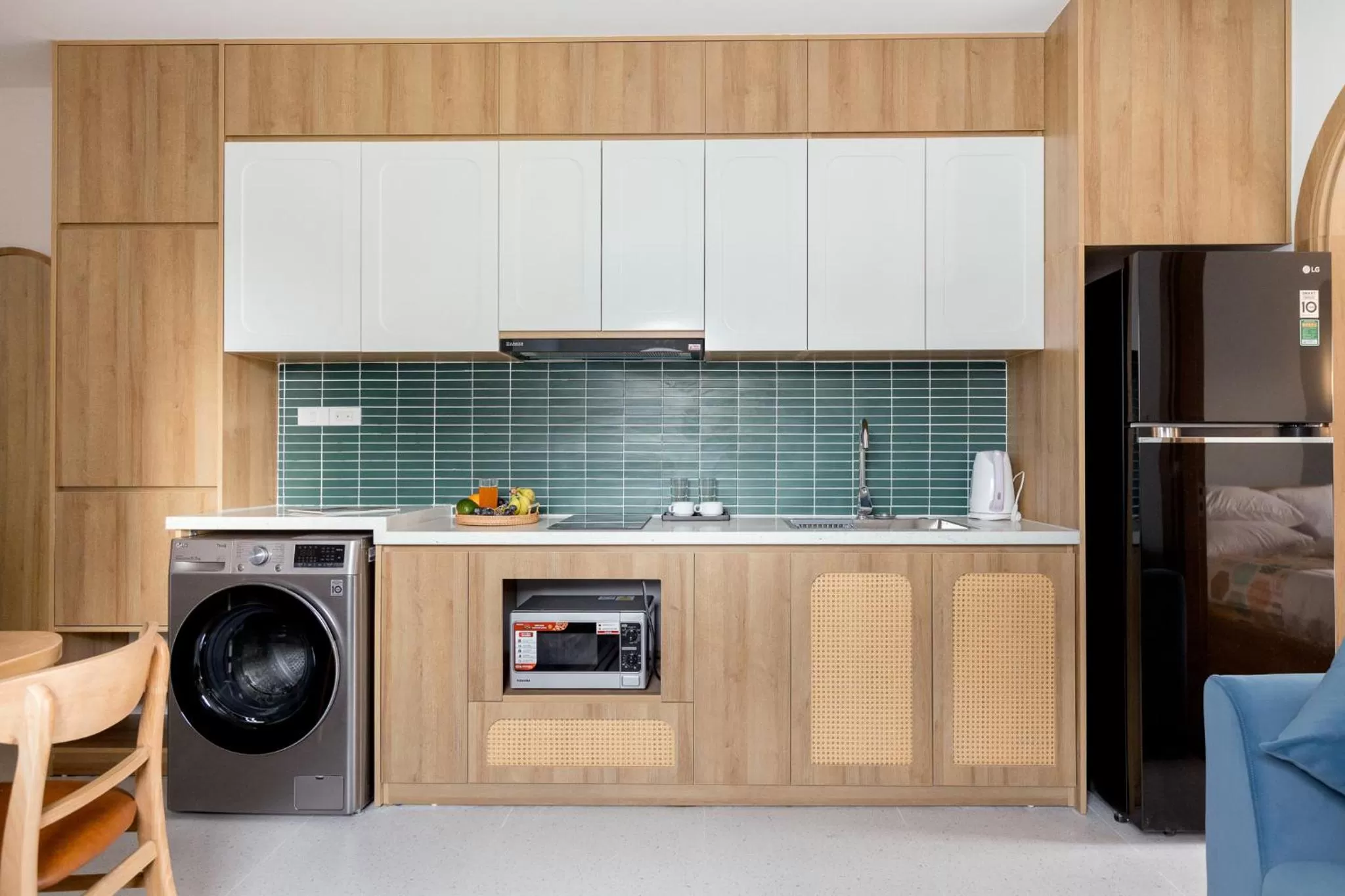 kitchen in Crescendo Boutique Studio