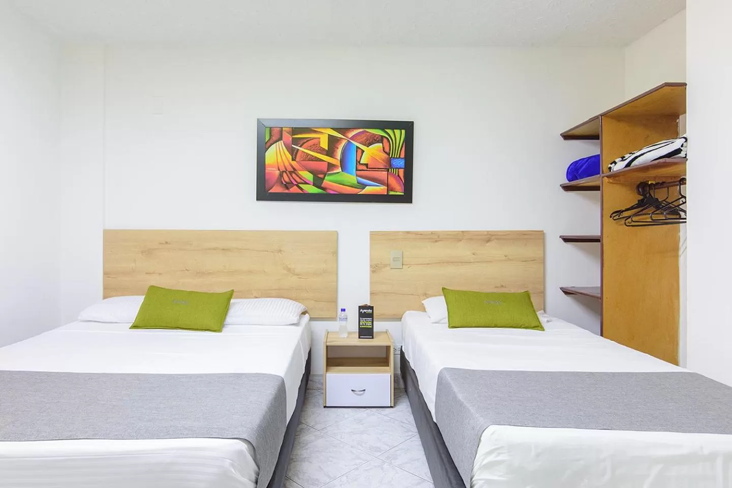 Bed in Hotel Balcones del Estadio