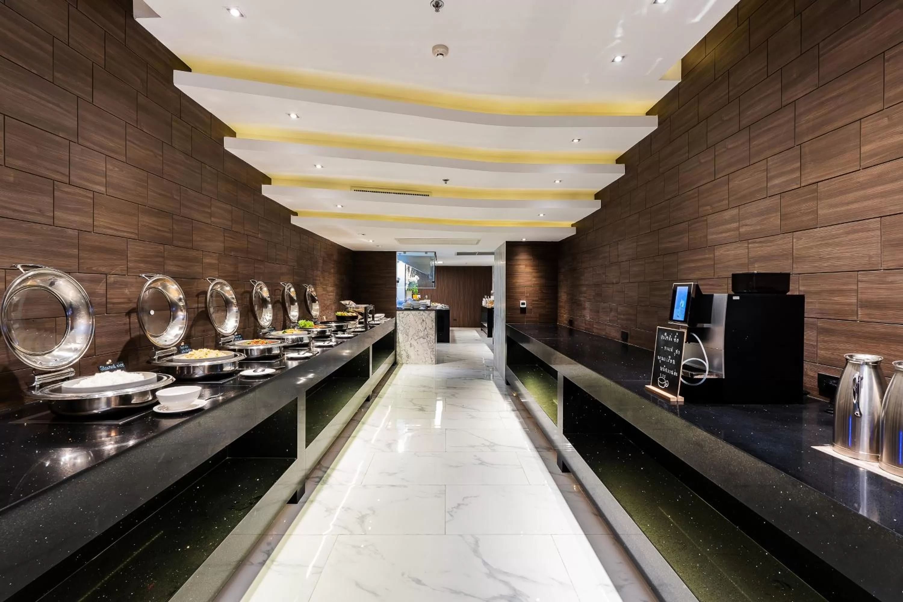 Breakfast in Best Western Nada Don Mueang Airport hotel