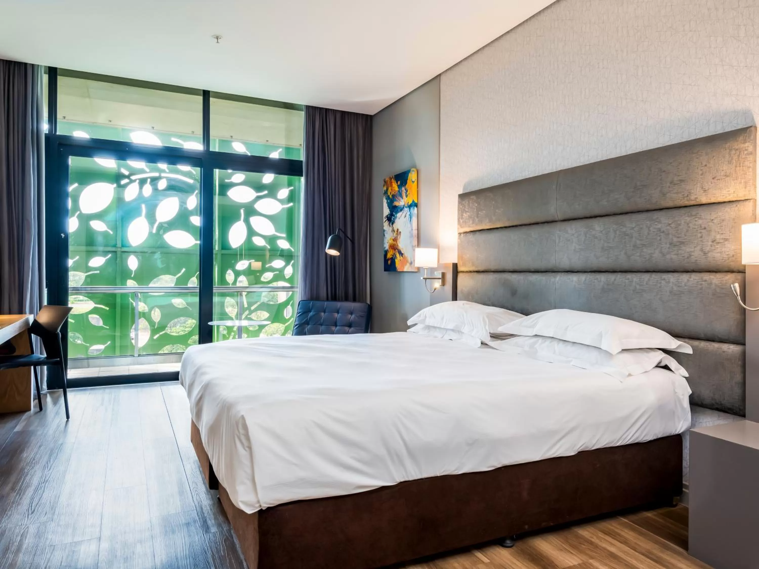 Bed in aha Gateway Hotel Umhlanga