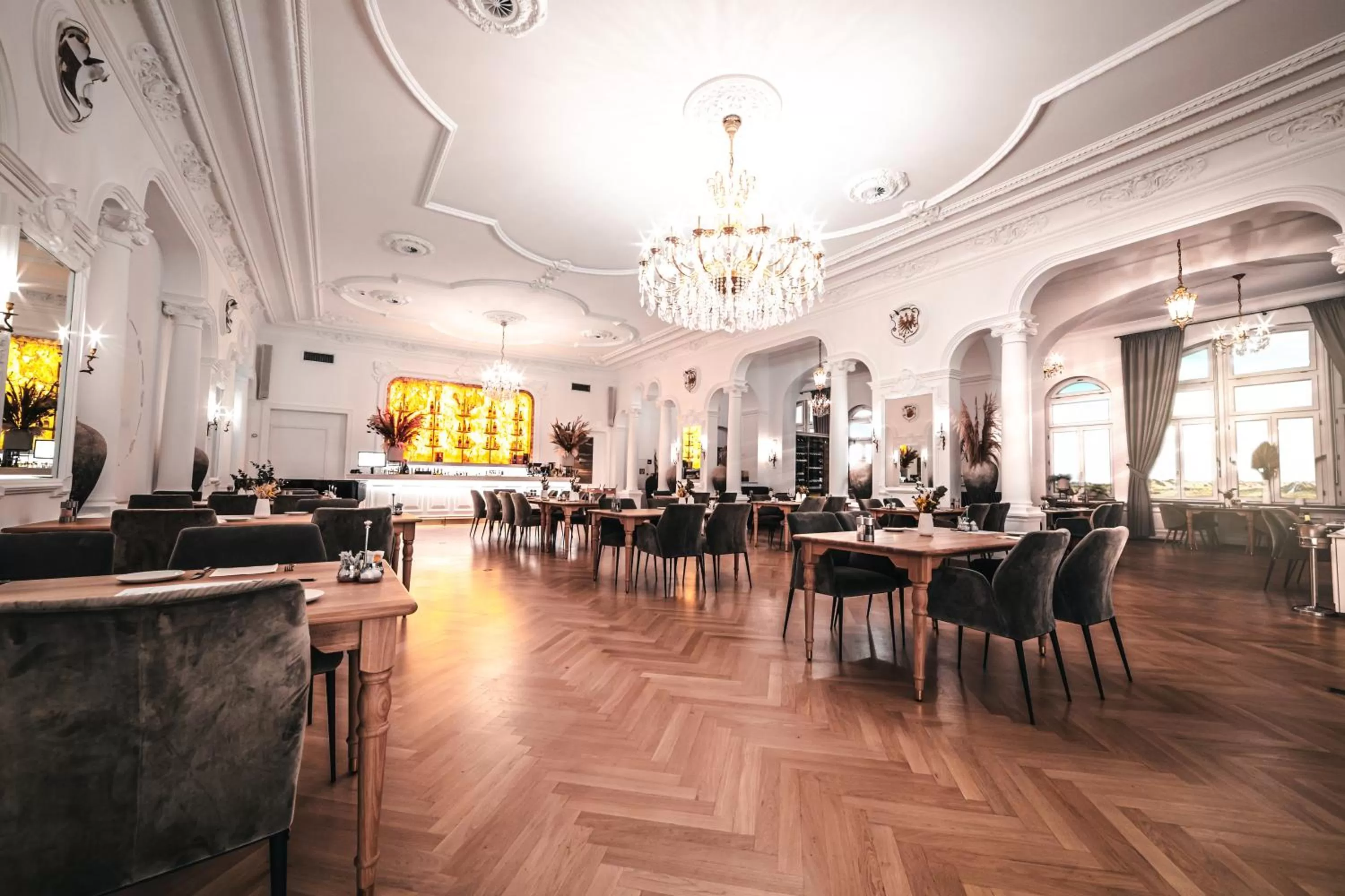 Restaurant/places to eat in Strandhotel Kurhaus Juist