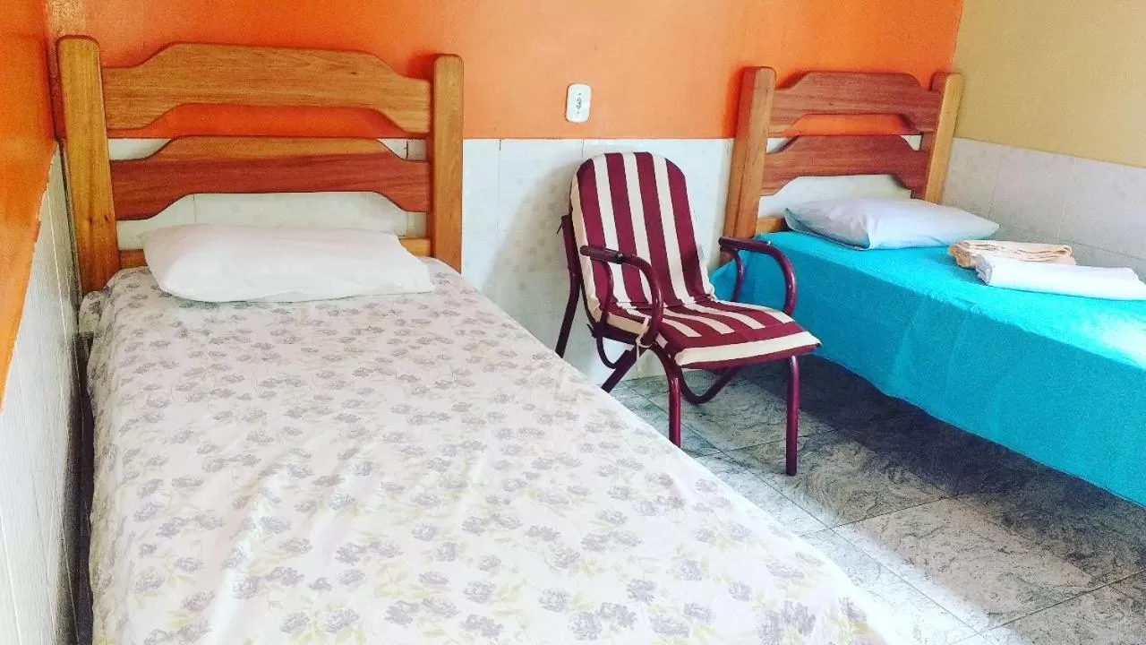 Bed in Hotel Bem Vindo